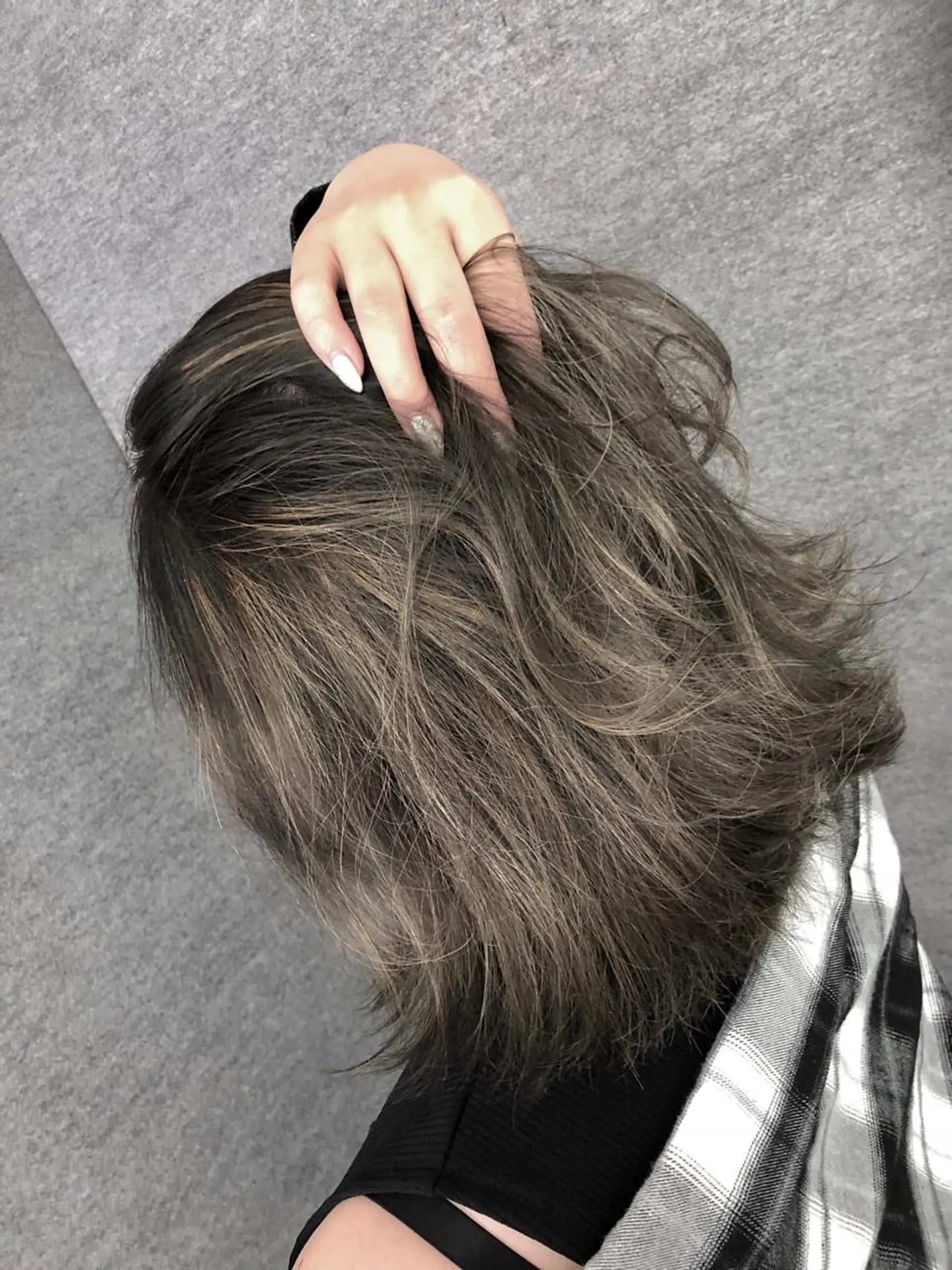 ミディアム カラー La fith hair letter所属・Lafith住道 TATSUYAのヘアスタイル