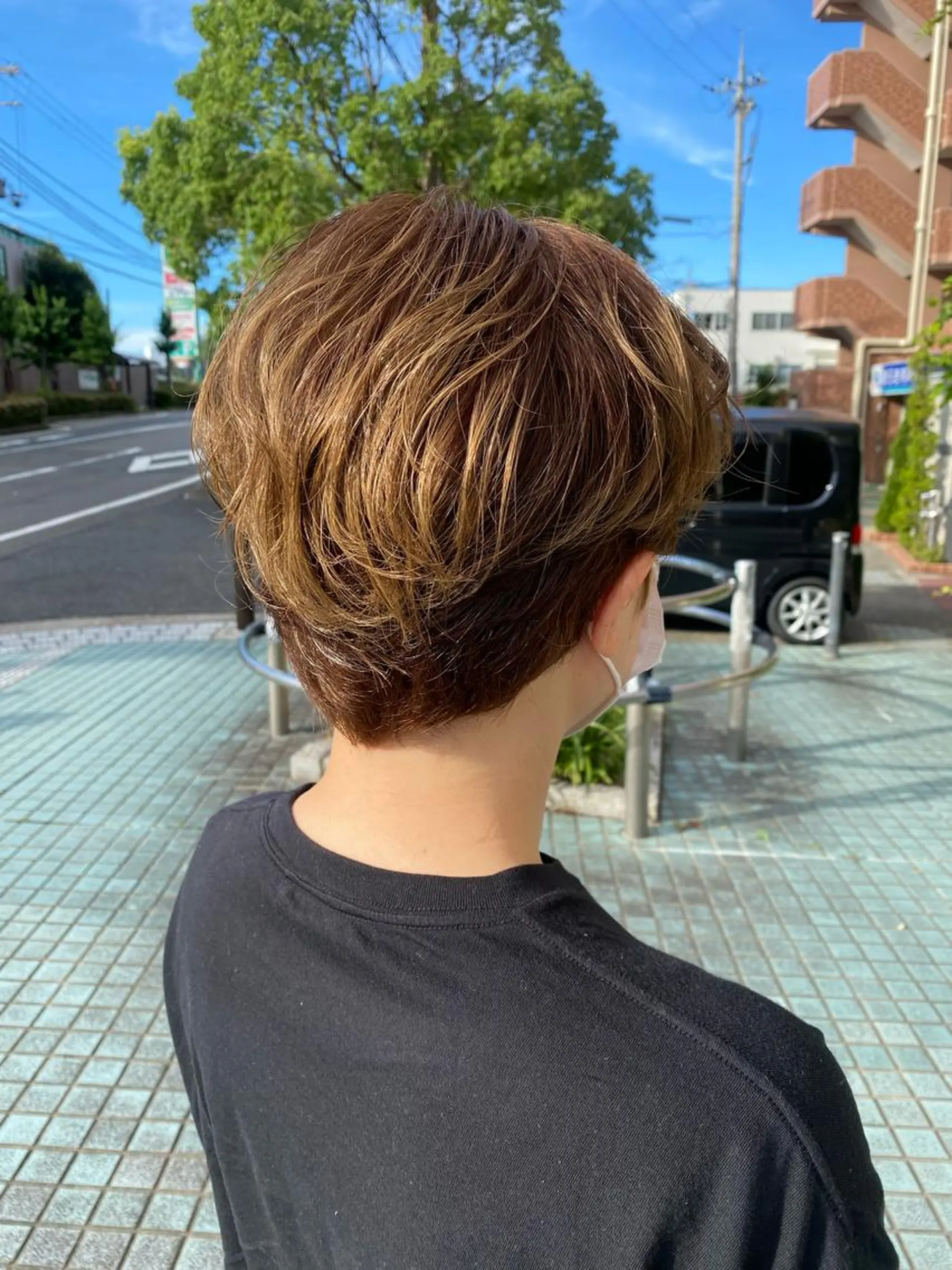 ショート 藤野 凪沙のヘアスタイル