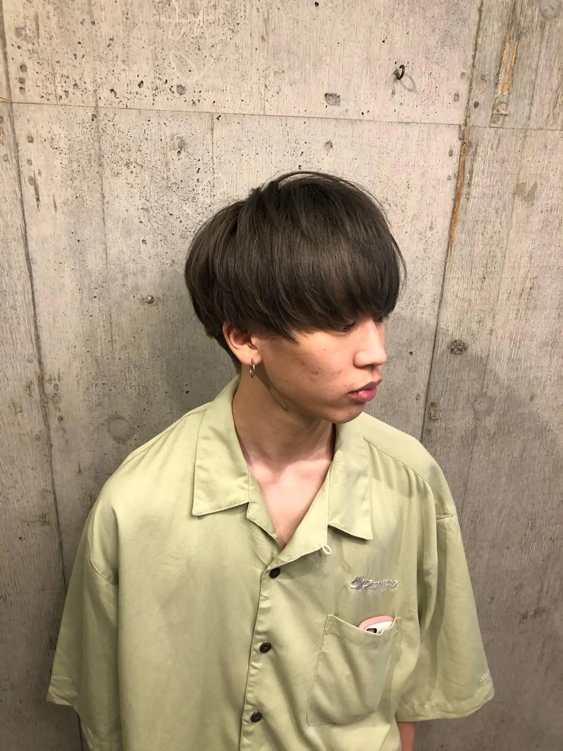 メンズ マッシュ カット ヘアカラー STRINGS 下北沢所属・【メンズ特化】 金子諒磨のヘアスタイル