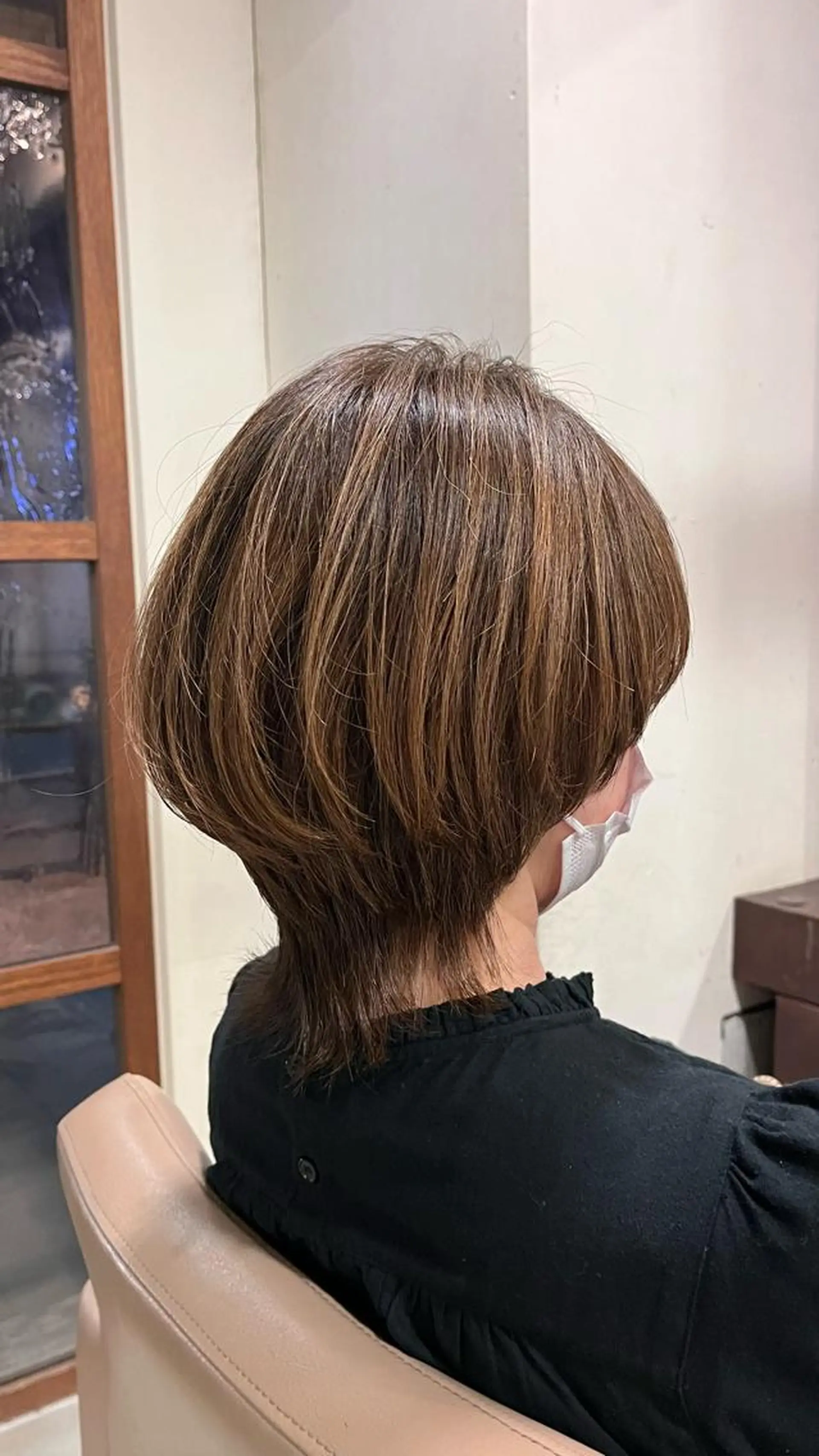 ショート ショートヘア ウルフカット 田中 鈴乃のヘアスタイル