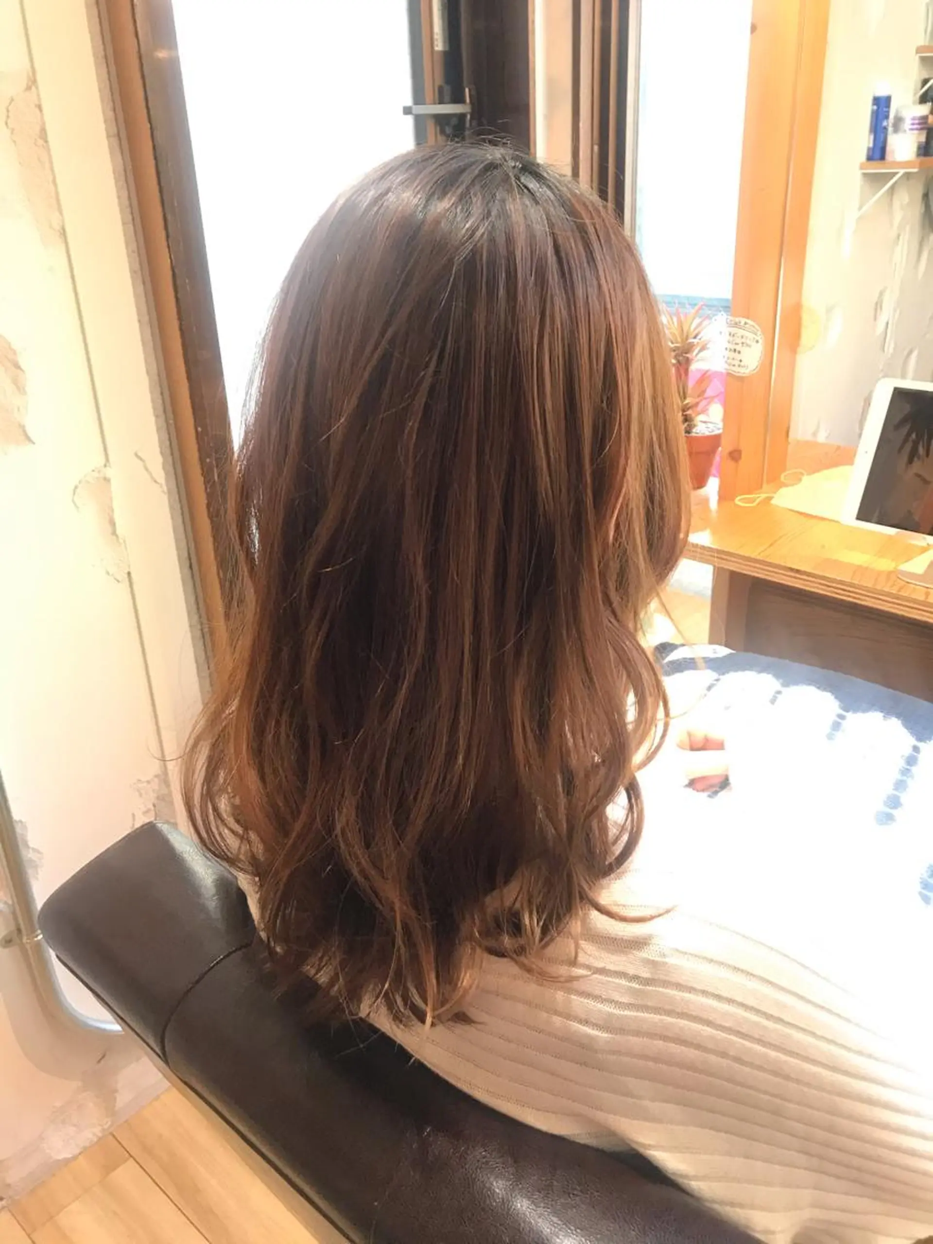 セミロング Miku❇️ フェイスレイヤーのヘアスタイル