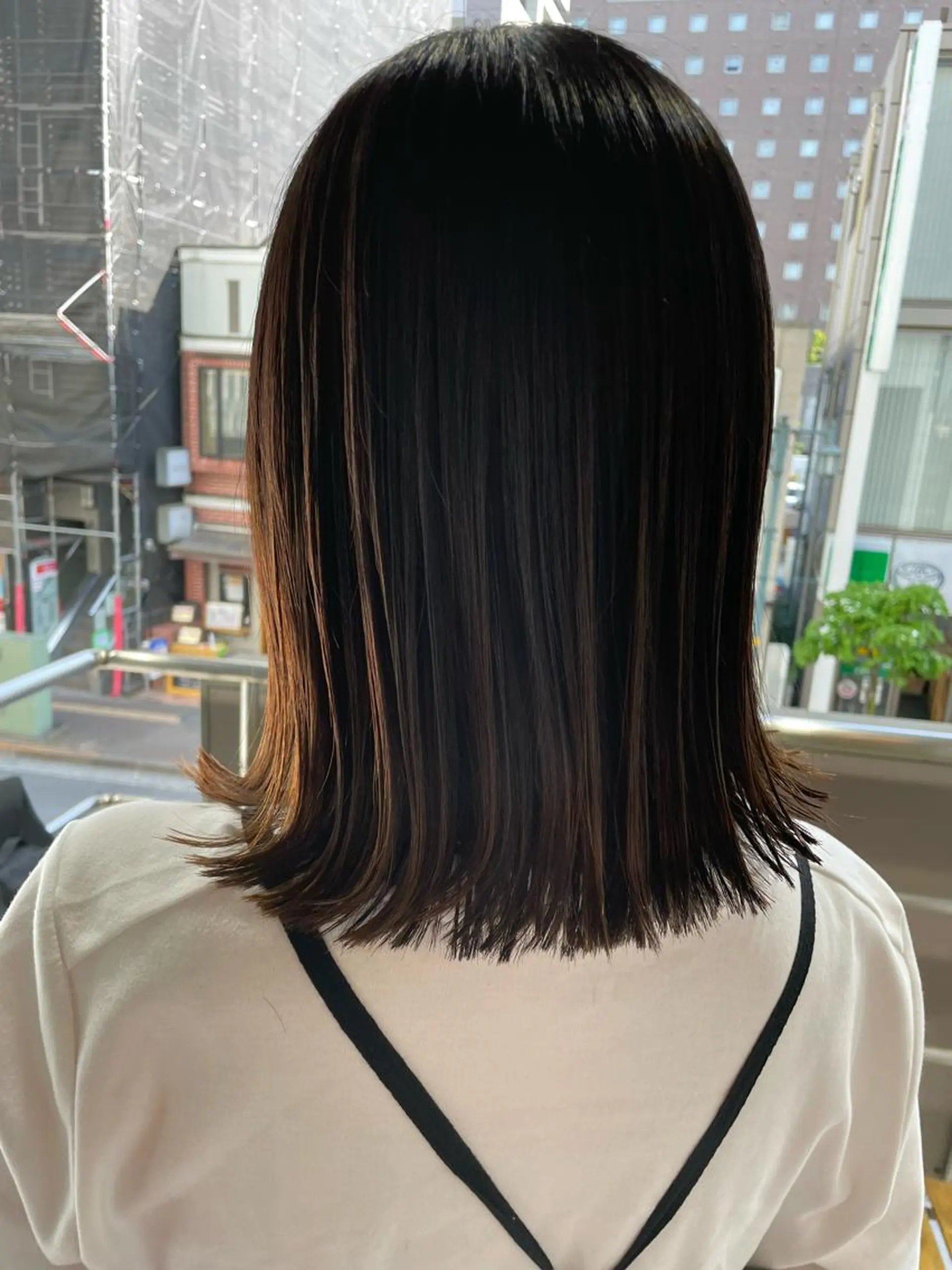 ミディアム カット メンズ/艶髪/カラー サクラ🌸のヘアスタイル