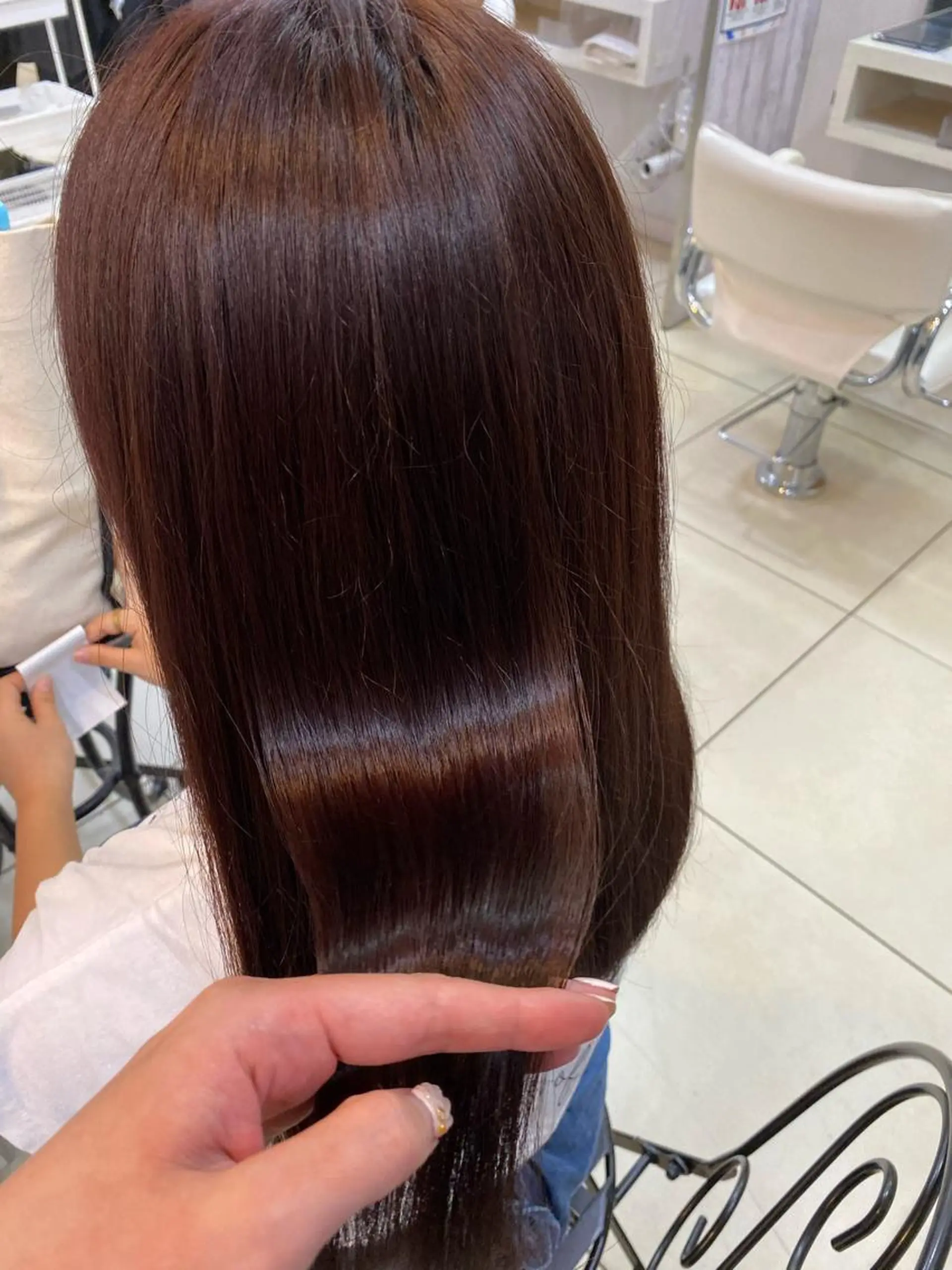 ロング カット ヘアカラー 💎髪質改善特化/ 町田莉彩💎のヘアスタイル