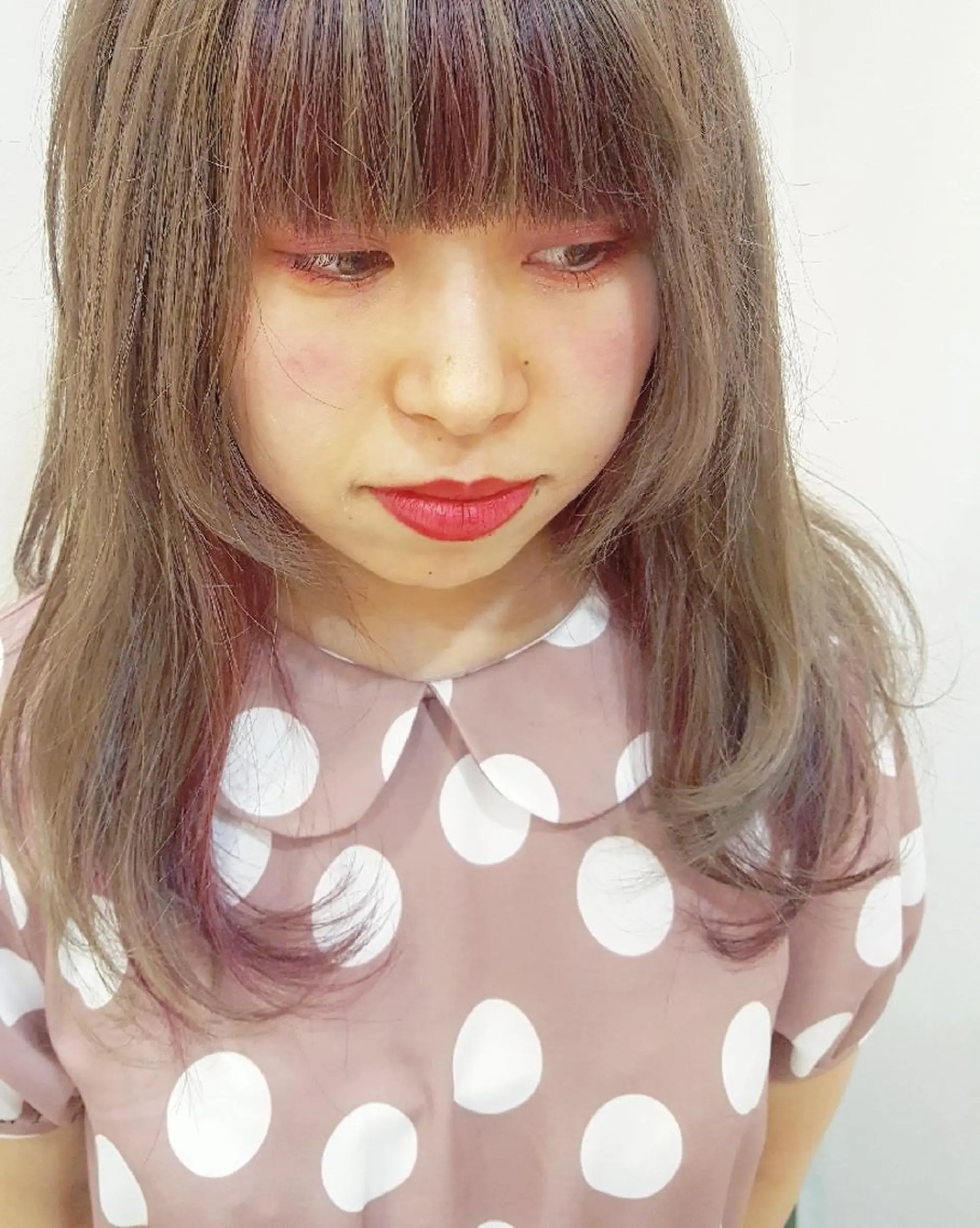 セミロング カラー Aｎ Hair 所属・しらはま ようこのヘアスタイル