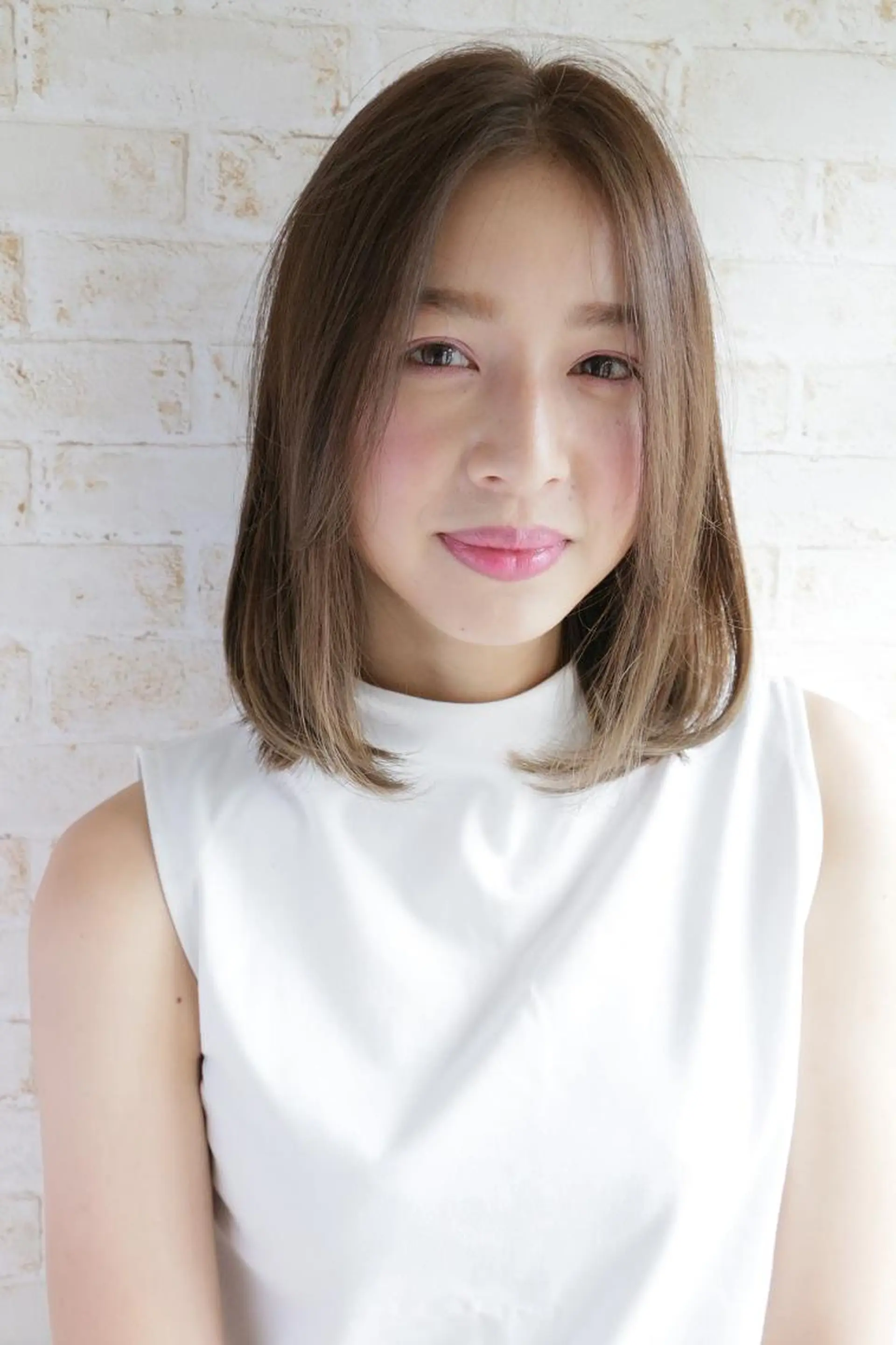 ミディアム 角 大輔のヘアスタイル