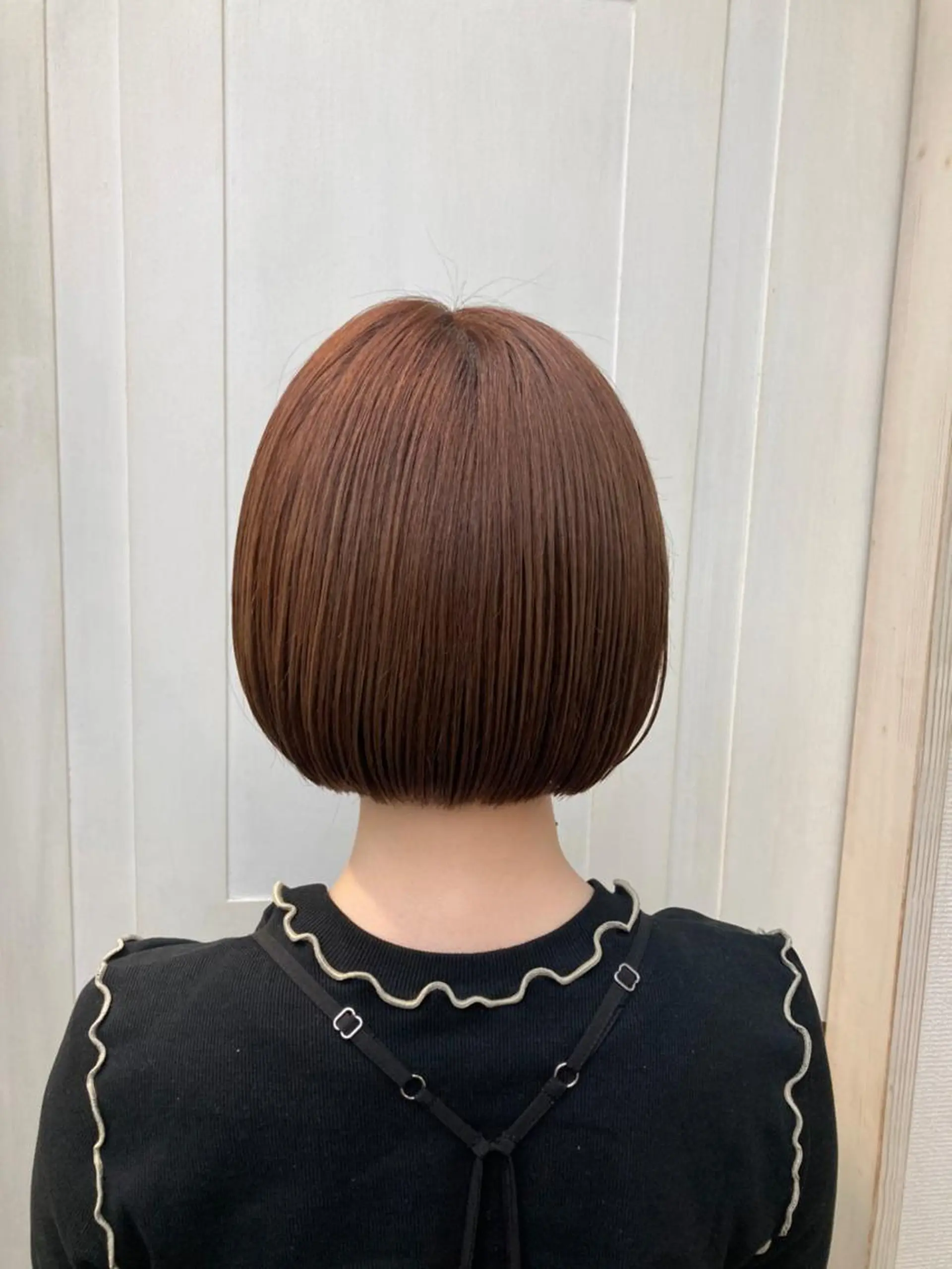 ショート カラー アディクシーカラー アッシュ ミストバング ブリーチ ブロンド カット ヘアカラー トリートメント N° anfeel 渋谷🪞🫧のヘアスタイル