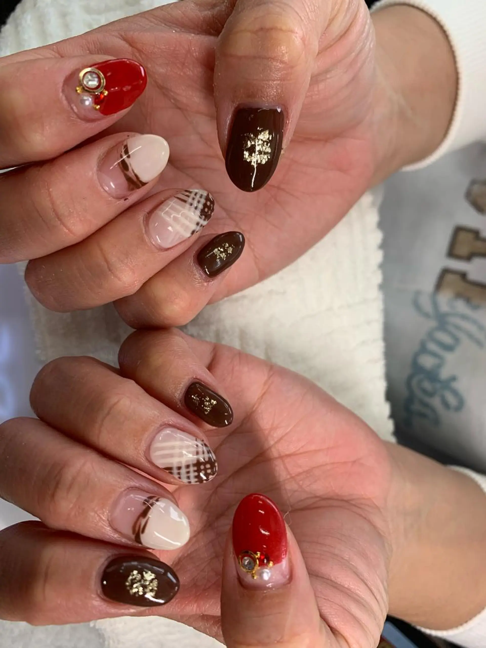 ネイル バレンタイン nail salon Rubino所属・中野 志保のネイルデザイン