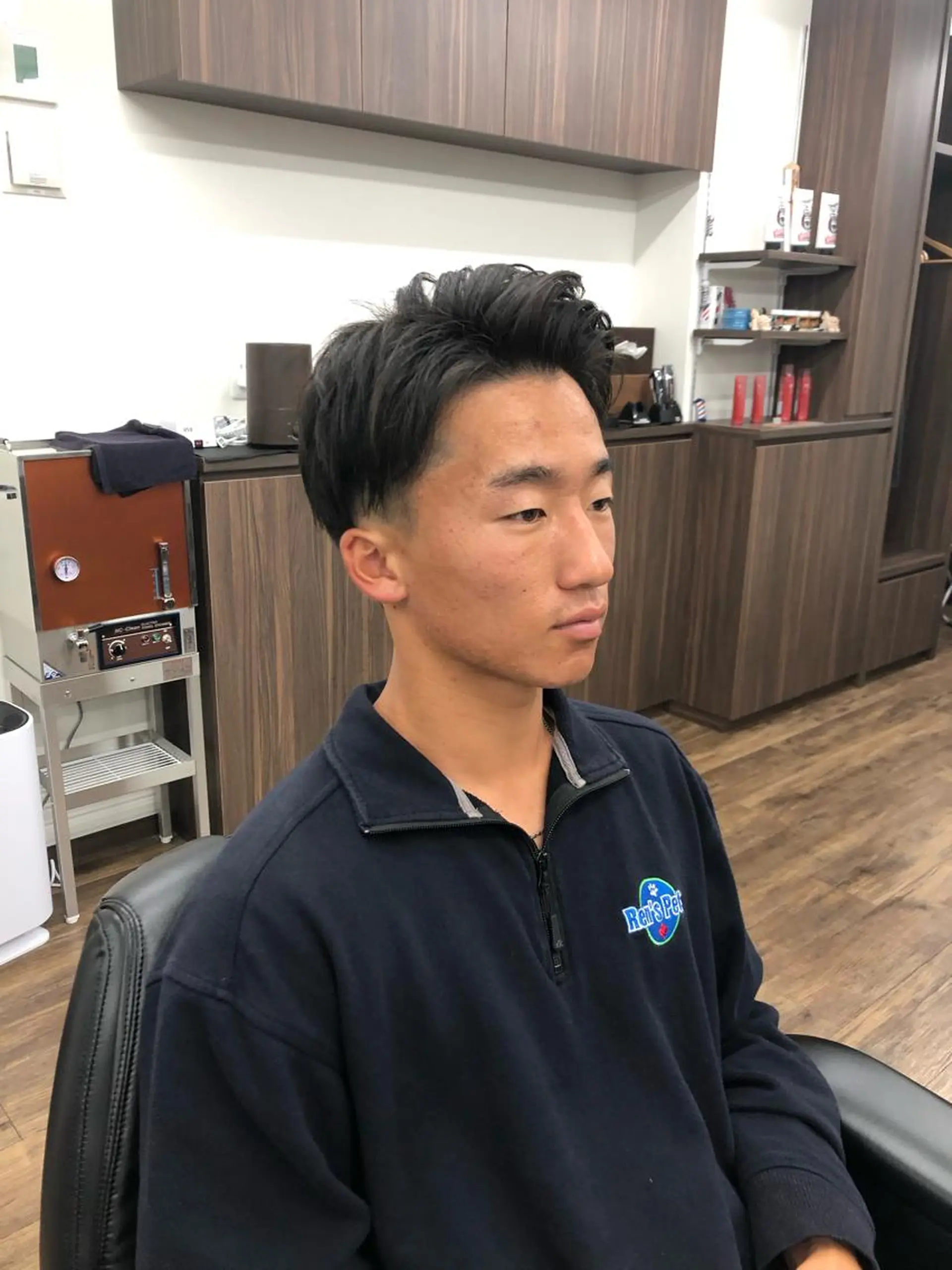 メンズ カット DAN BRISE BARBER所属・馬上 拓海のヘアスタイル