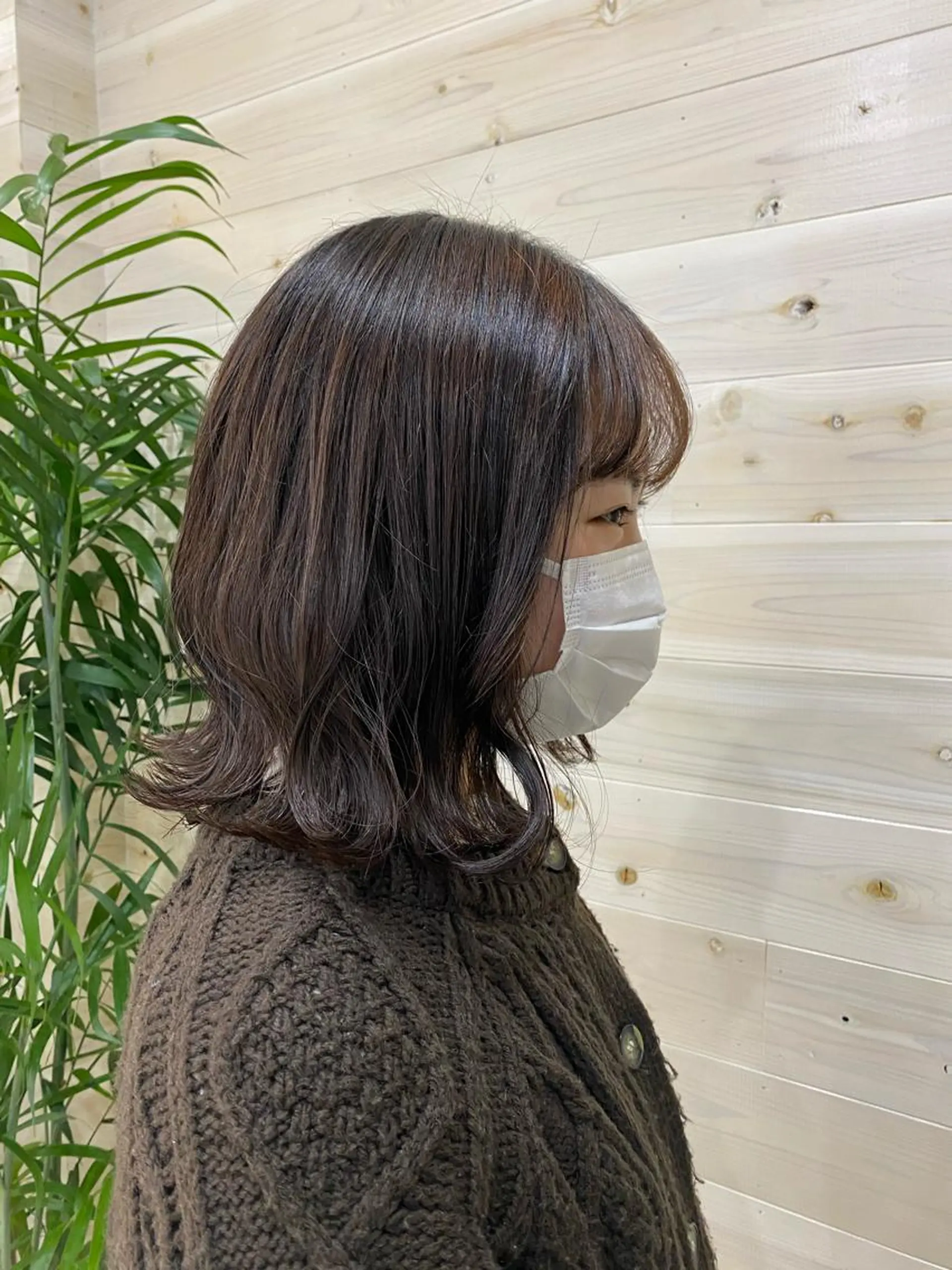 ミディアム 韓国ヘア／艶カラー minamiのヘアスタイル