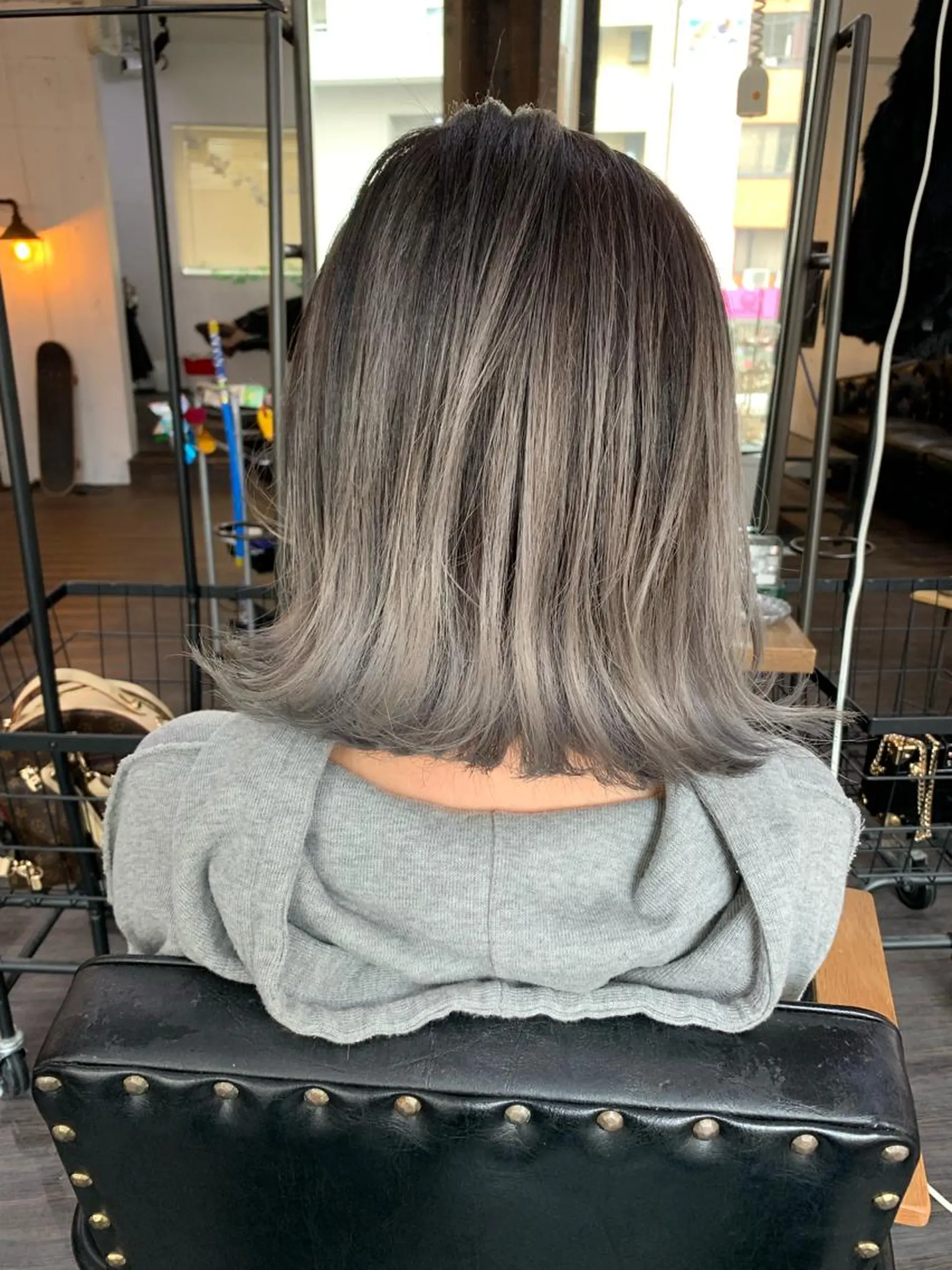 ミディアム 家田 竜のヘアスタイル