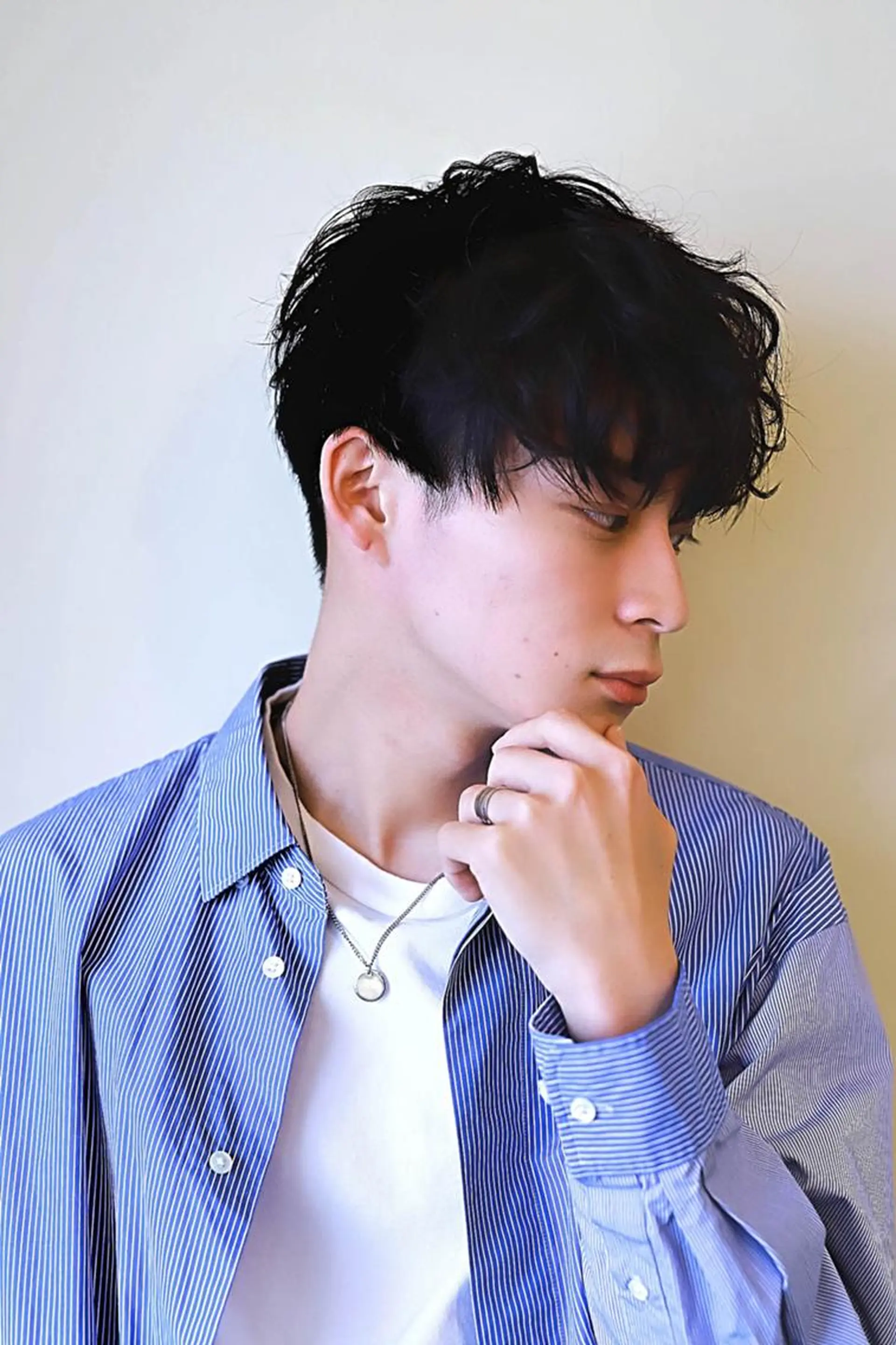 メンズ パーマ 坂田 洋介のヘアスタイル