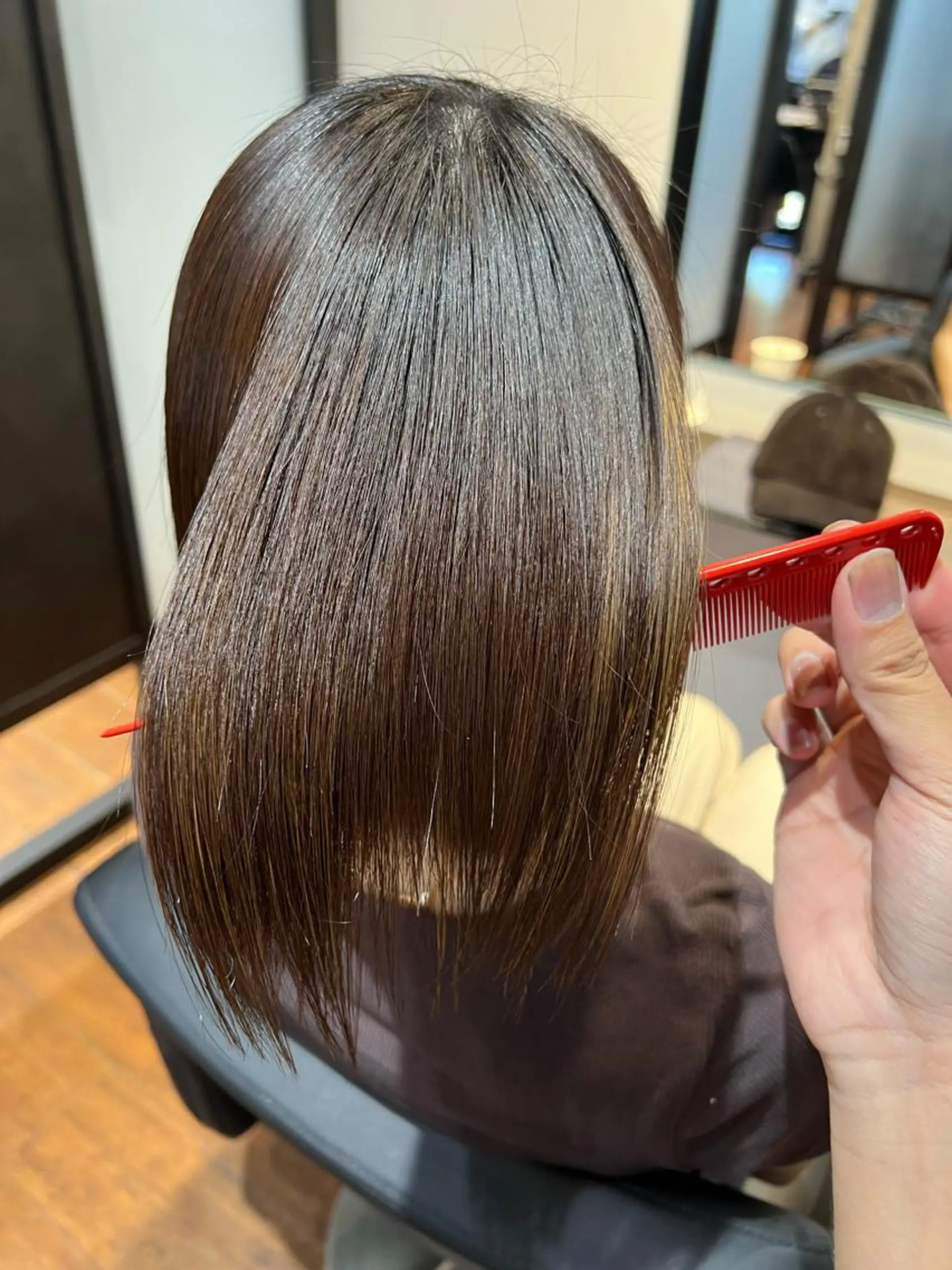 ミディアム newi TATSUのヘアスタイル