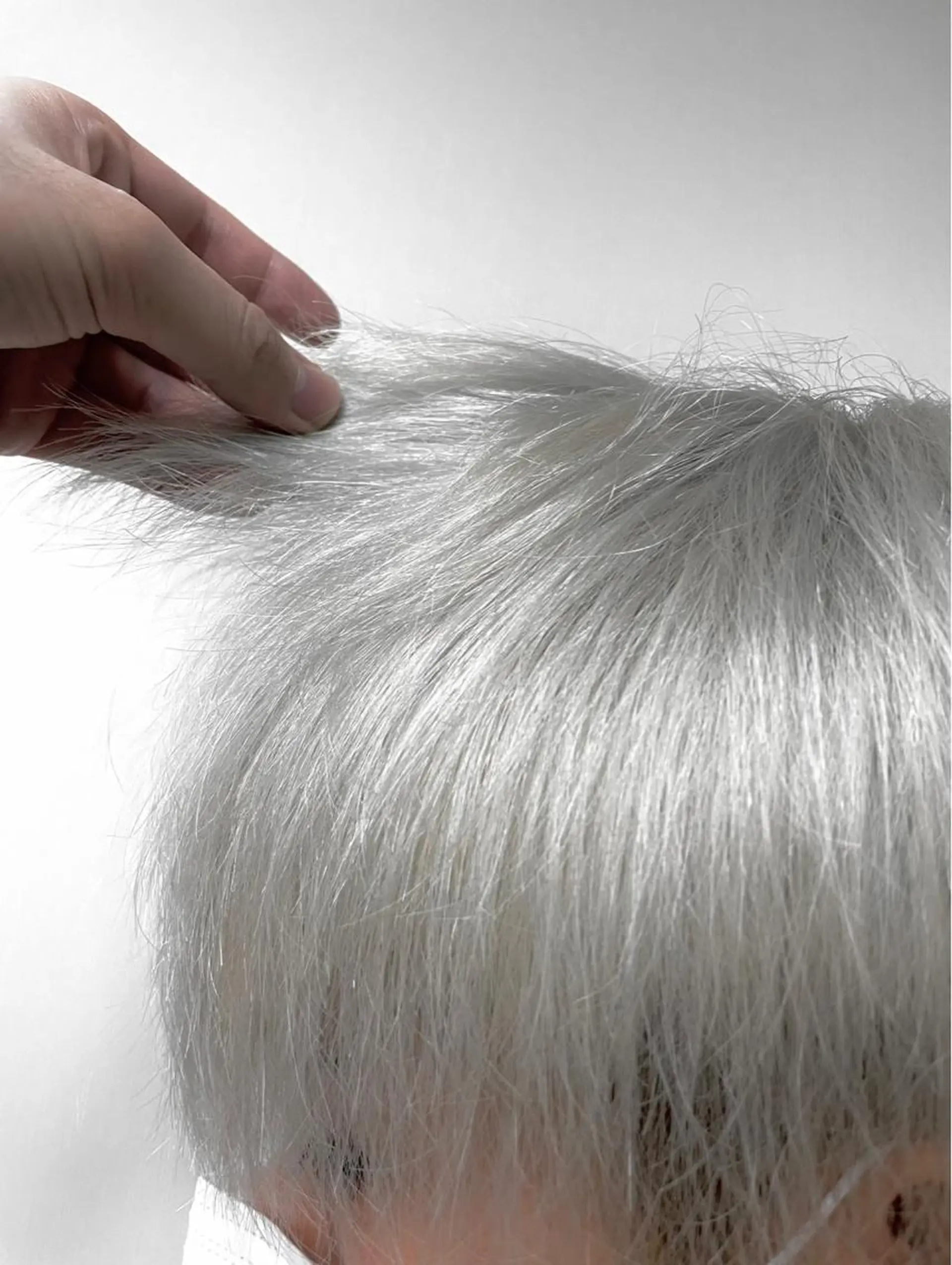 ショート カラー ヘアアレンジ メンズ メンズブリーチ ブリーチ ケアブリーチ カット ヘアカラー トリートメント オザキクウガ/ ブリーチ/髪質改善のヘアスタイル