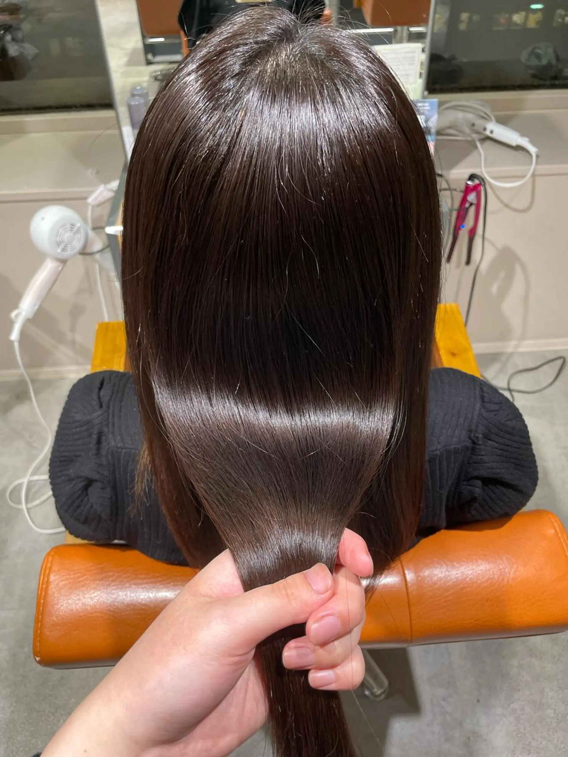 ロング 髪質改善 トリートメント トリートメント メンズ特化⚜️ 藤原あずさのヘアスタイル