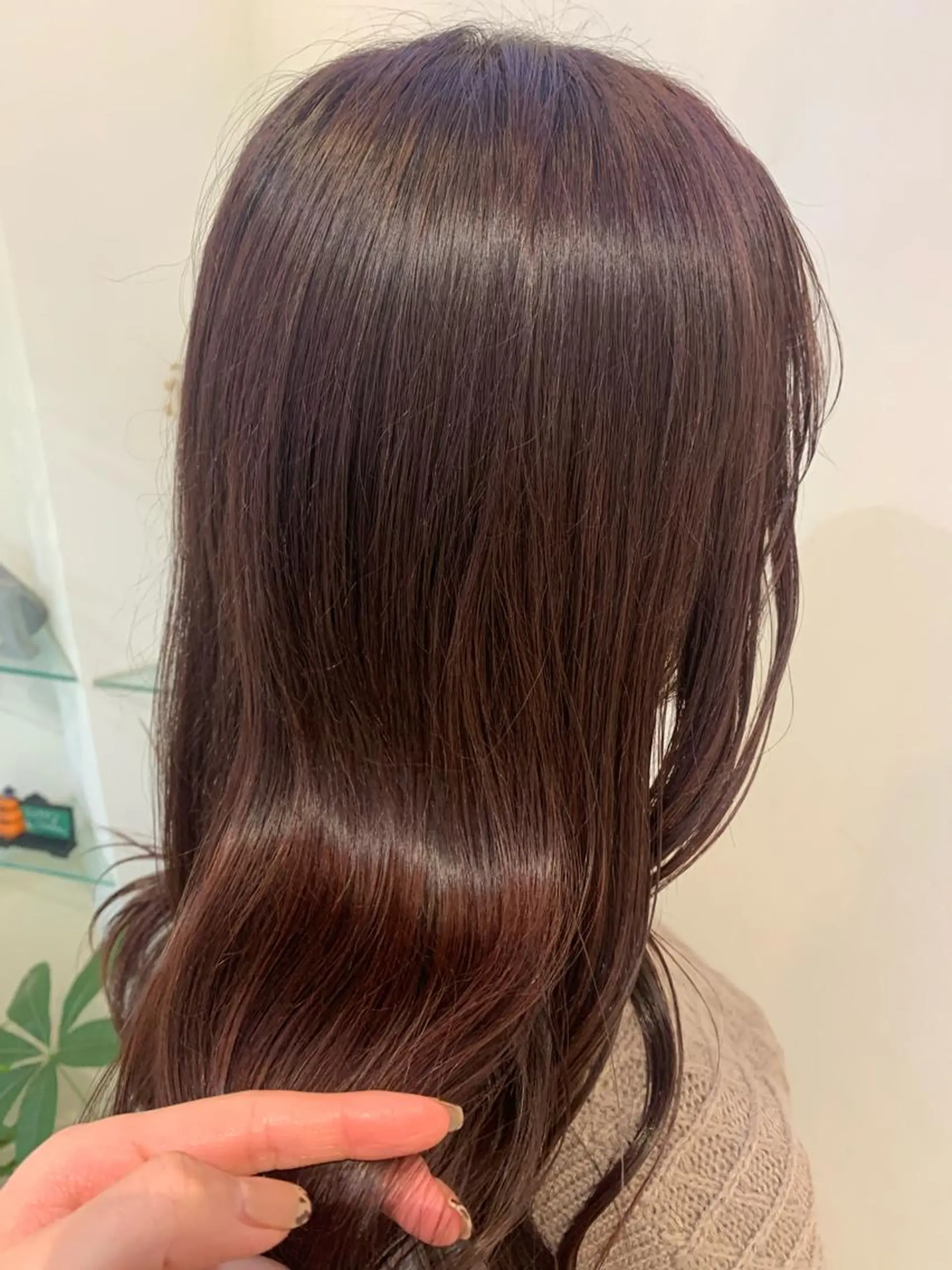 ロング カラー 透けるbrown カラー🎗♡yukaのヘアスタイル