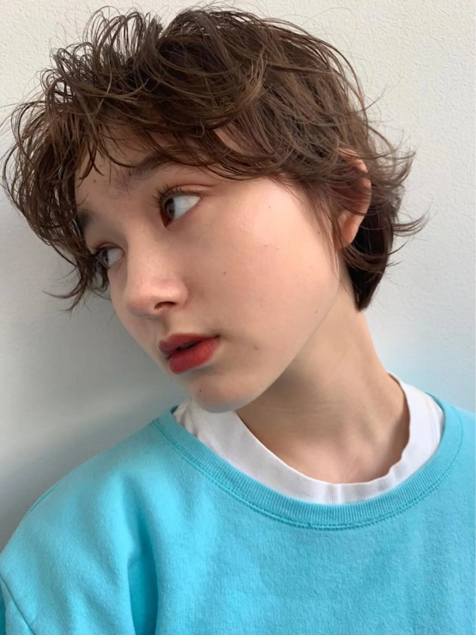 ショート カラー ヘアカラー ボブ/ハイトーン REINAのヘアスタイル