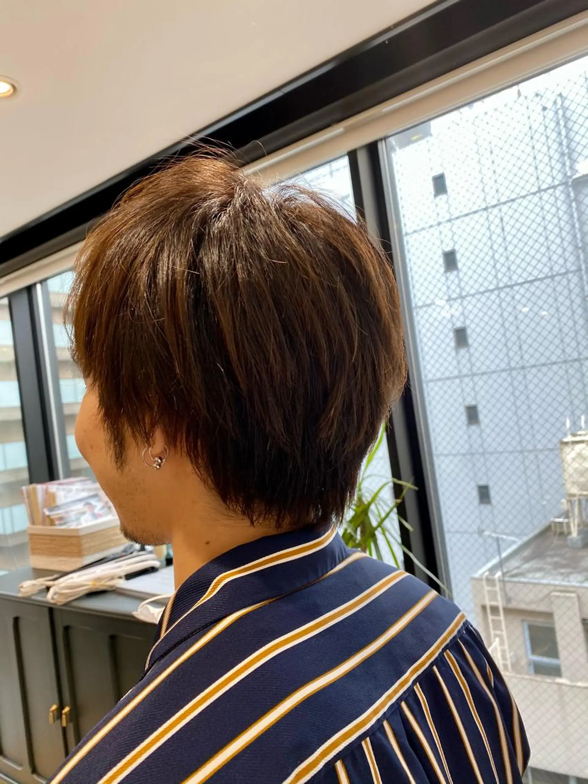 ショート メンズ 大倉 未波のヘアスタイル