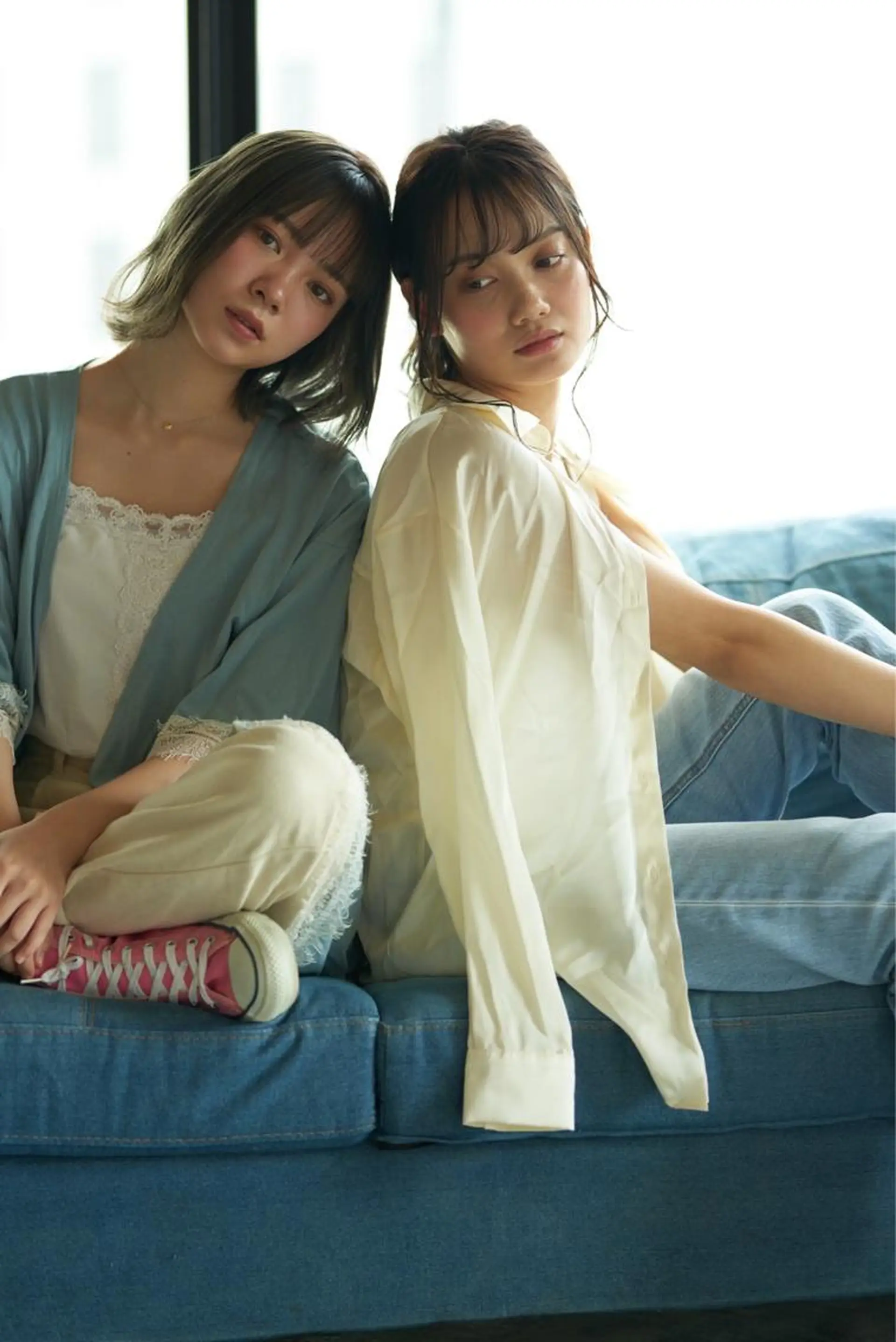 セミロング カラー ヘアアレンジ ☀️Luana☀️ 公式/大通のヘアスタイル