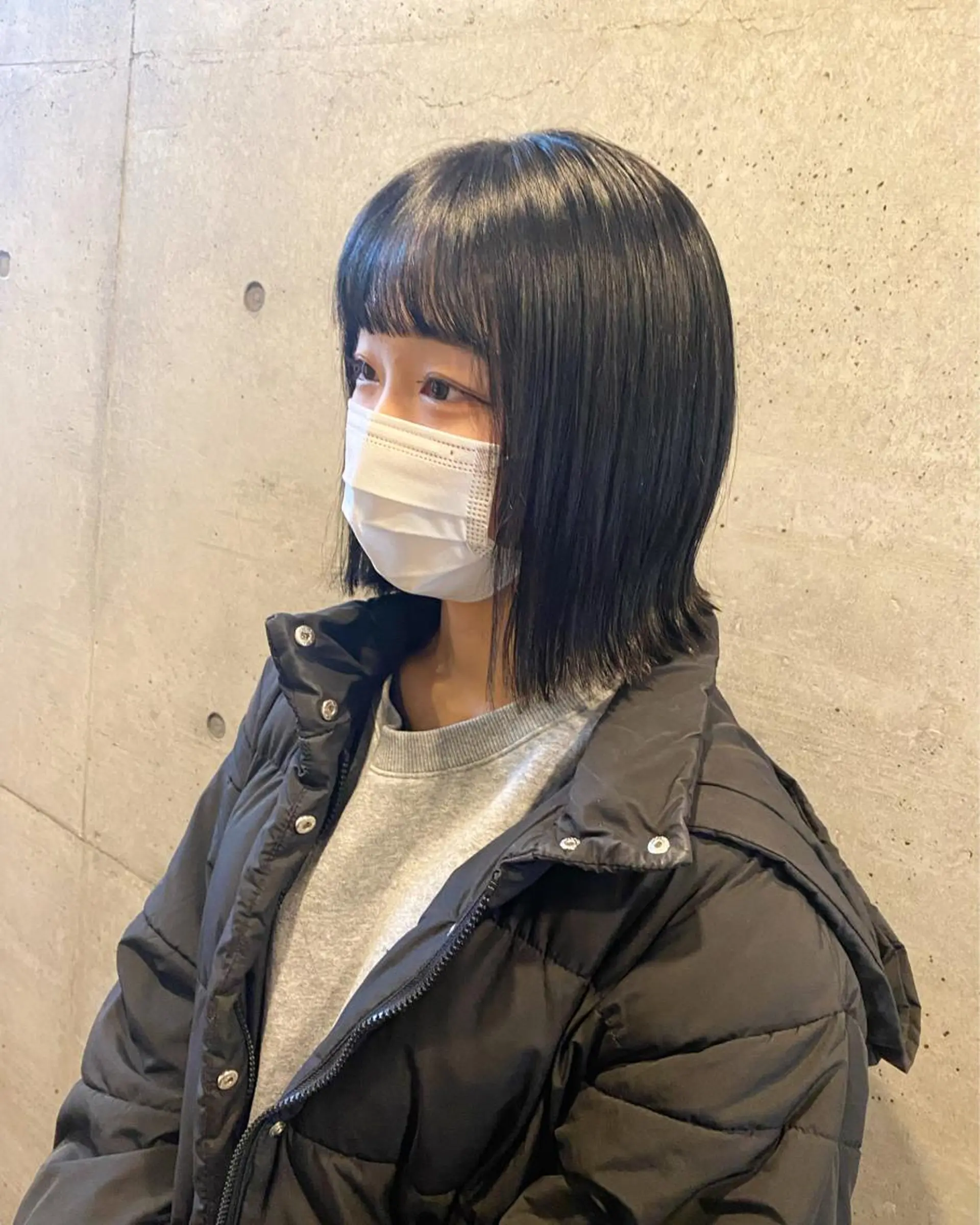 ミディアム カラー 後藤紗英/髪質改善 /オリーブベージュのヘアスタイル