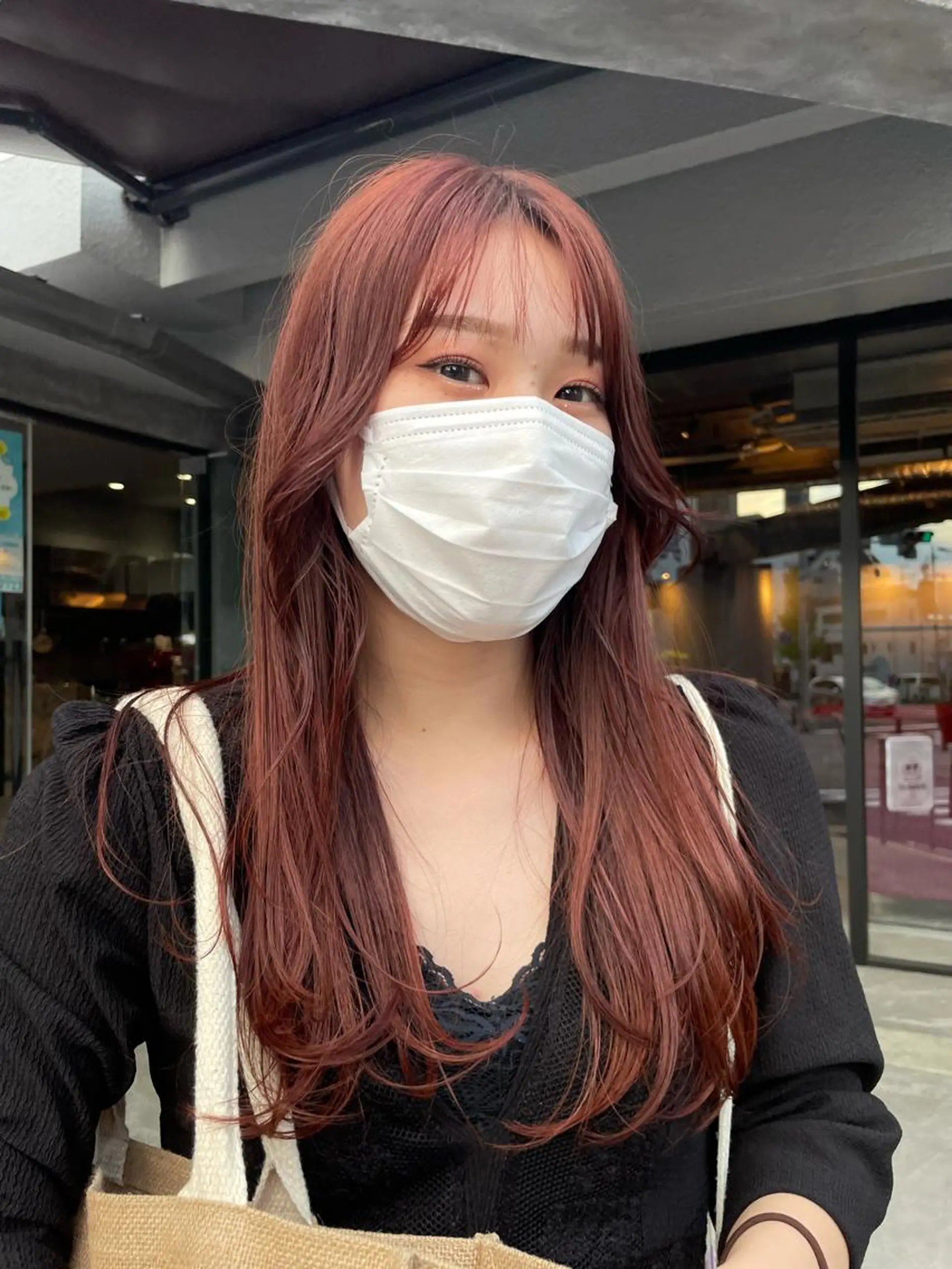 ロング カラー 高橋 みく/ minim 暖色のヘアスタイル