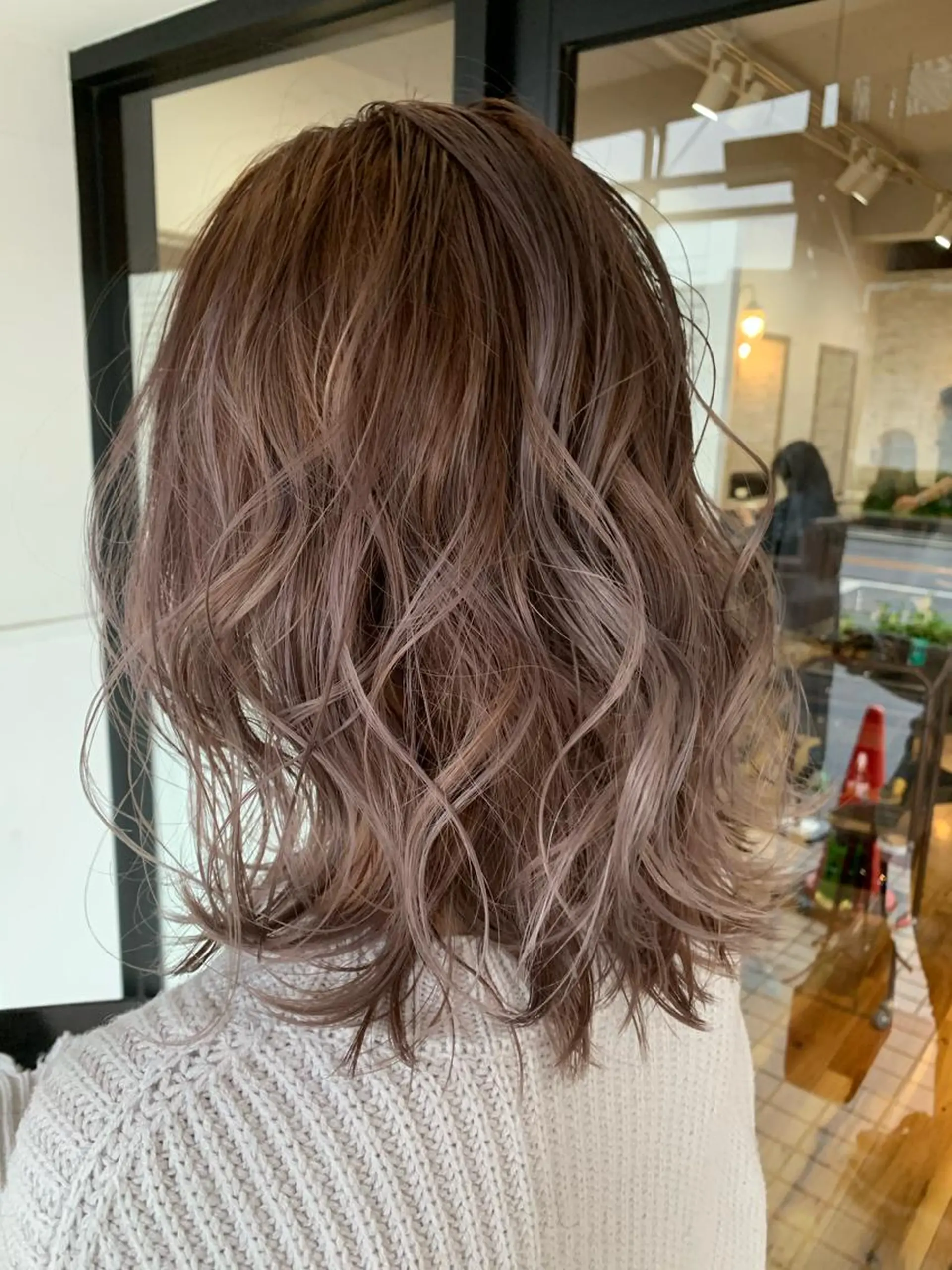 セミロング カラー ヘアカラー GLITTER笠原所属・GLITTER笠原店 グリッターカサハラのヘアスタイル