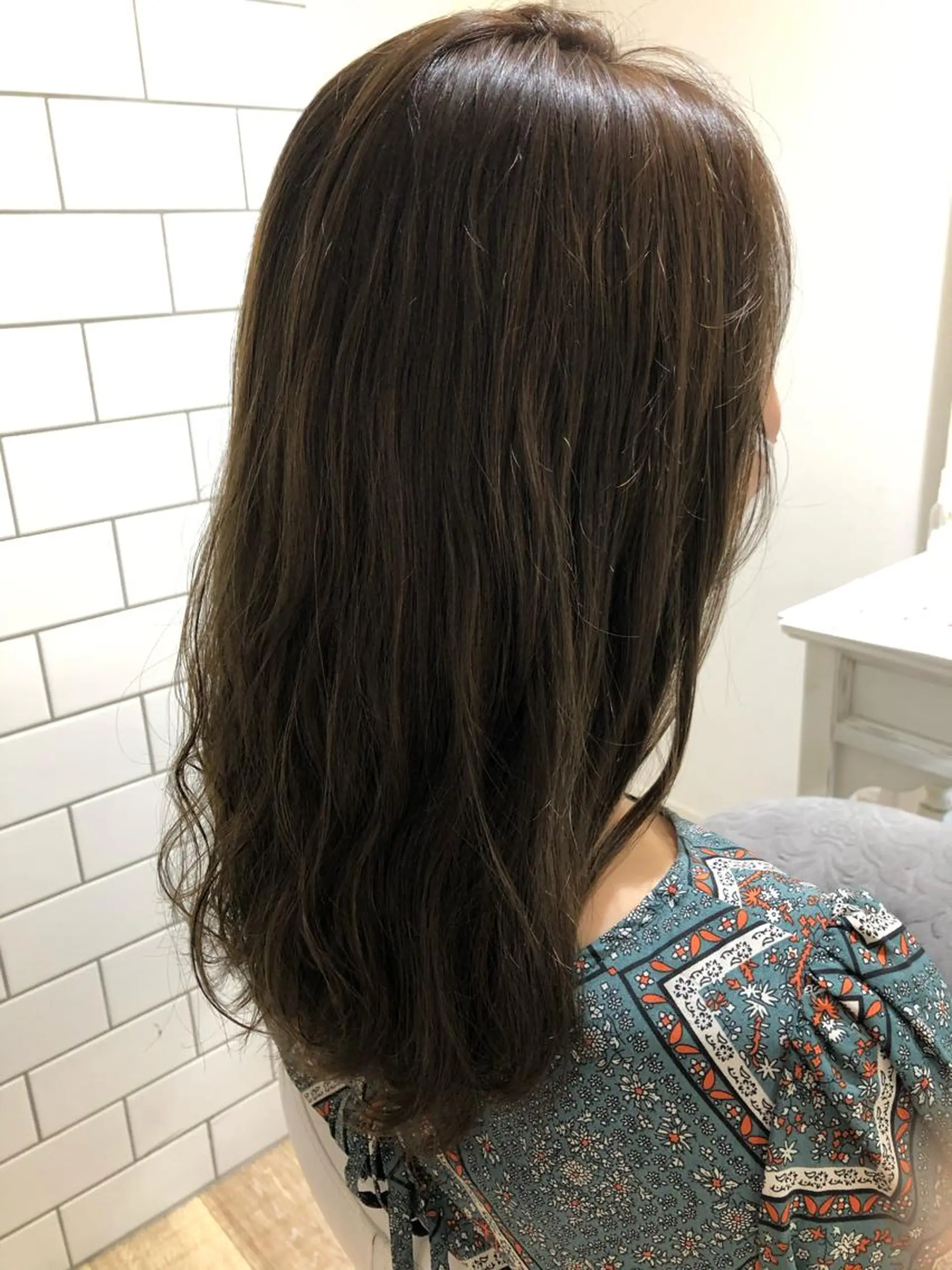 セミロング カラー パーマ ✨🌿大人可愛い愛さ れhair🌿✨松本のヘアスタイル