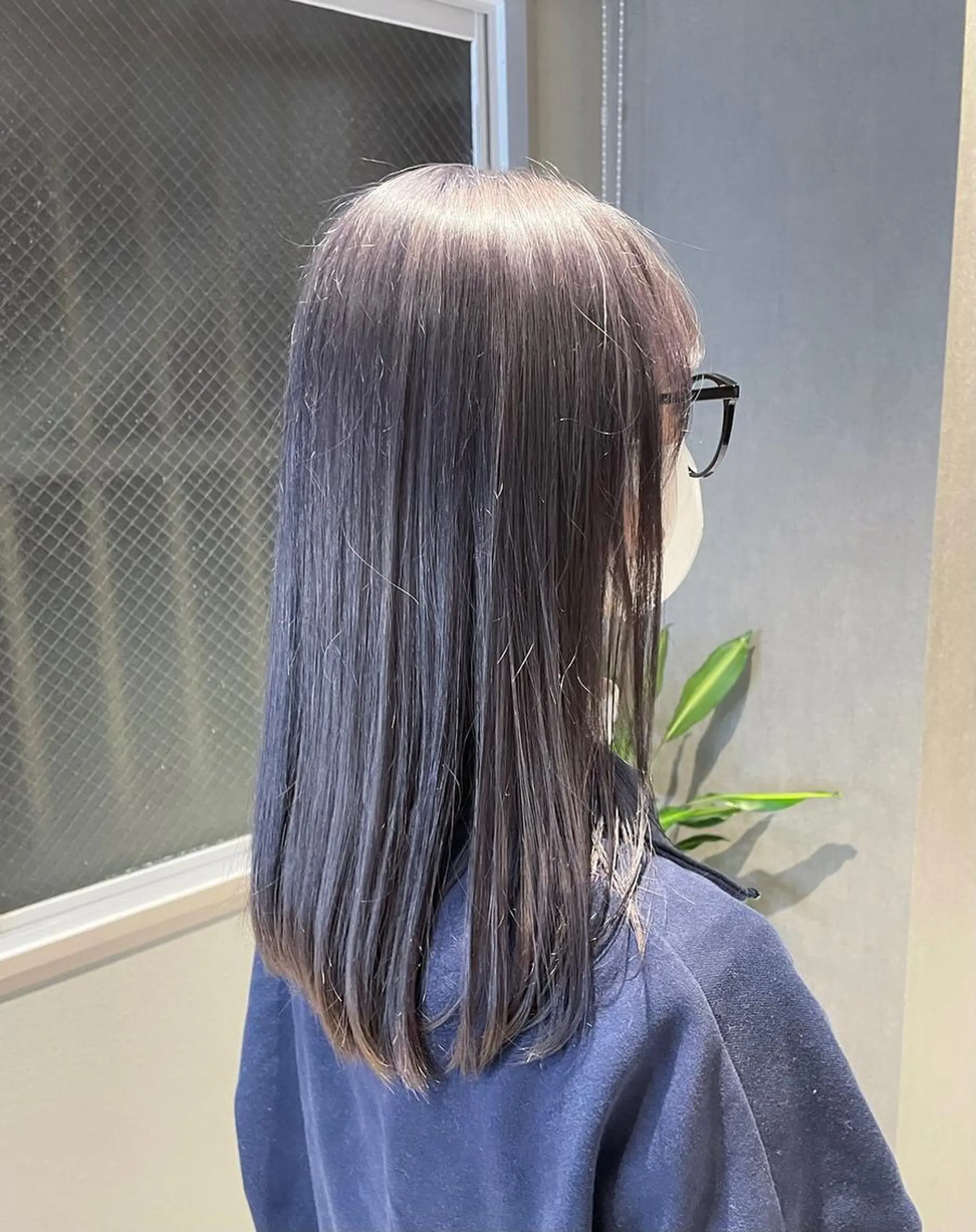 ロング カラー パーマ、ストパー モデル募集、ちはるのヘアスタイル