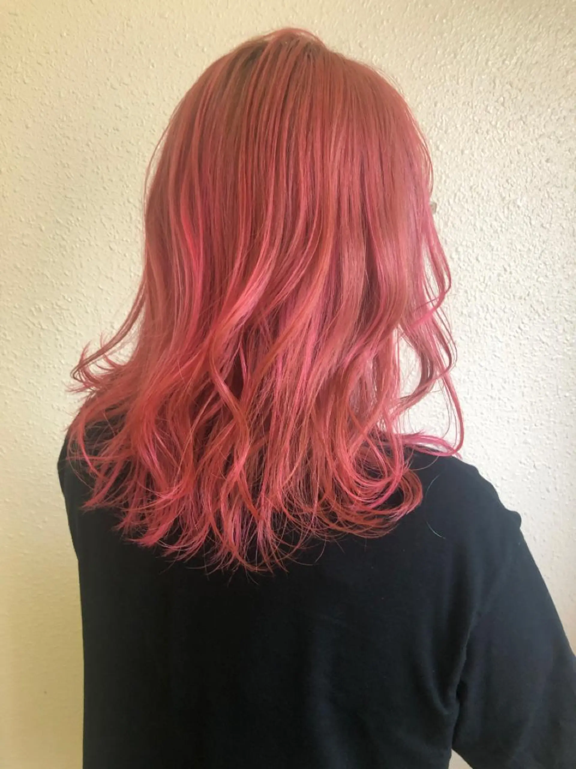 ミディアム カラー 韓国艶カラー🇰🇷 DISCO💙のヘアスタイル