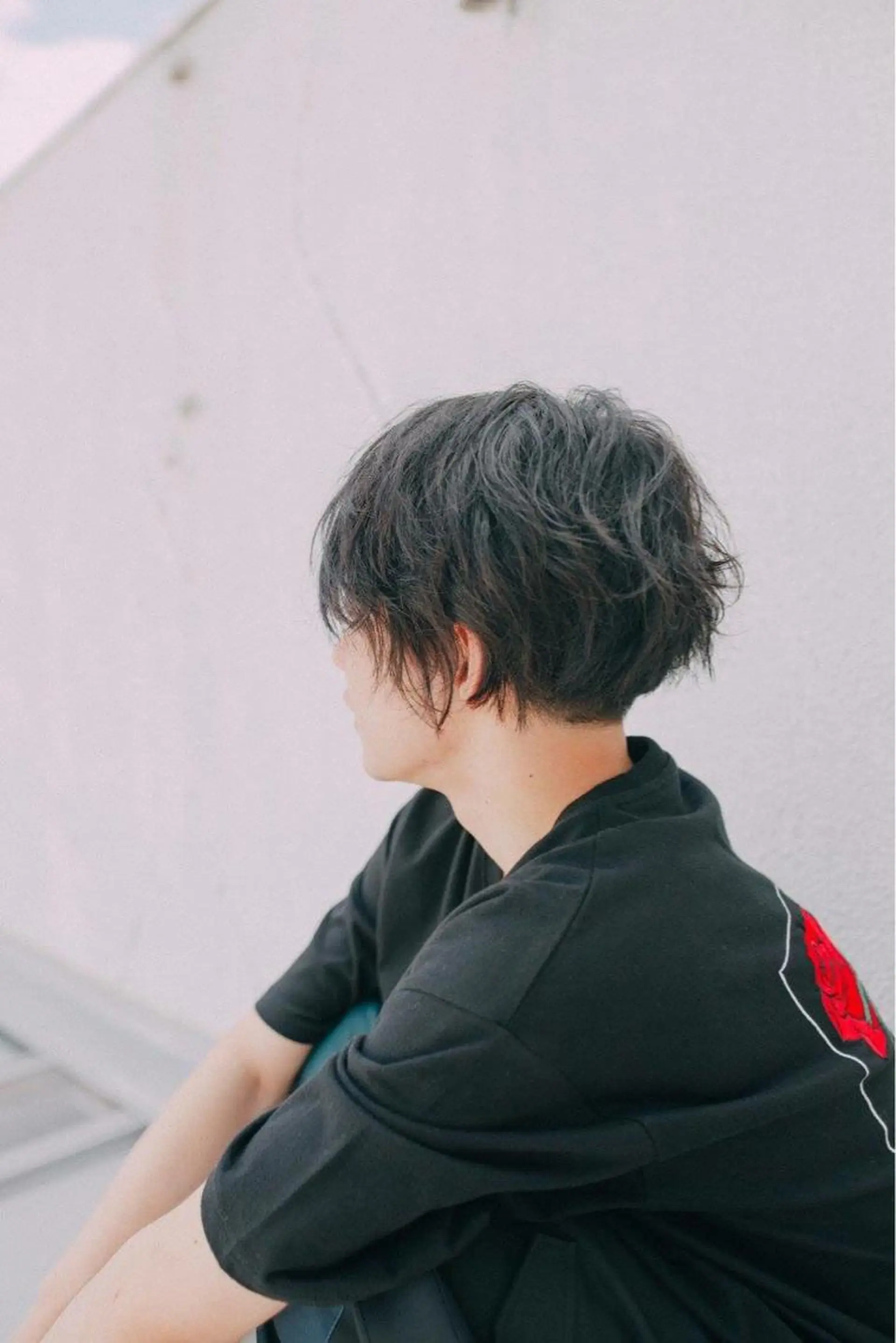 パーマ メンズ 林 里美のヘアスタイル