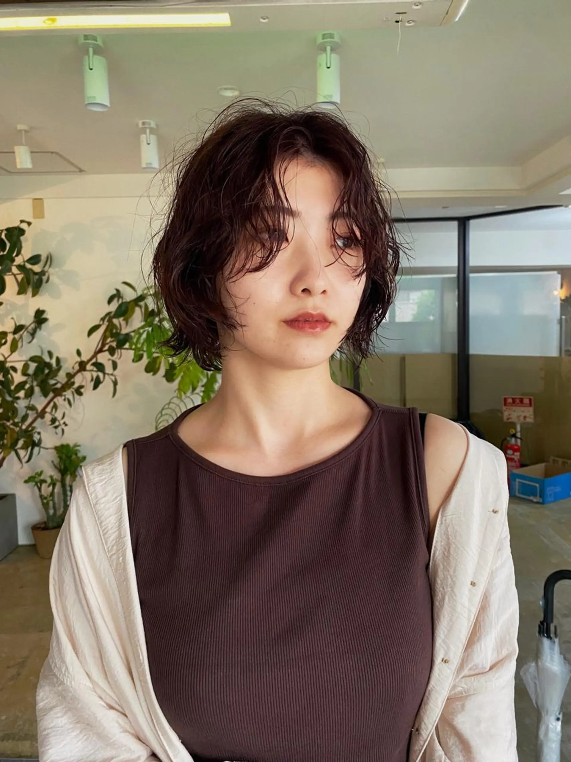 ショート カラー パーマ カット ヘアカラー パーマ GATTACA所属・KEI gattacaのヘアスタイル