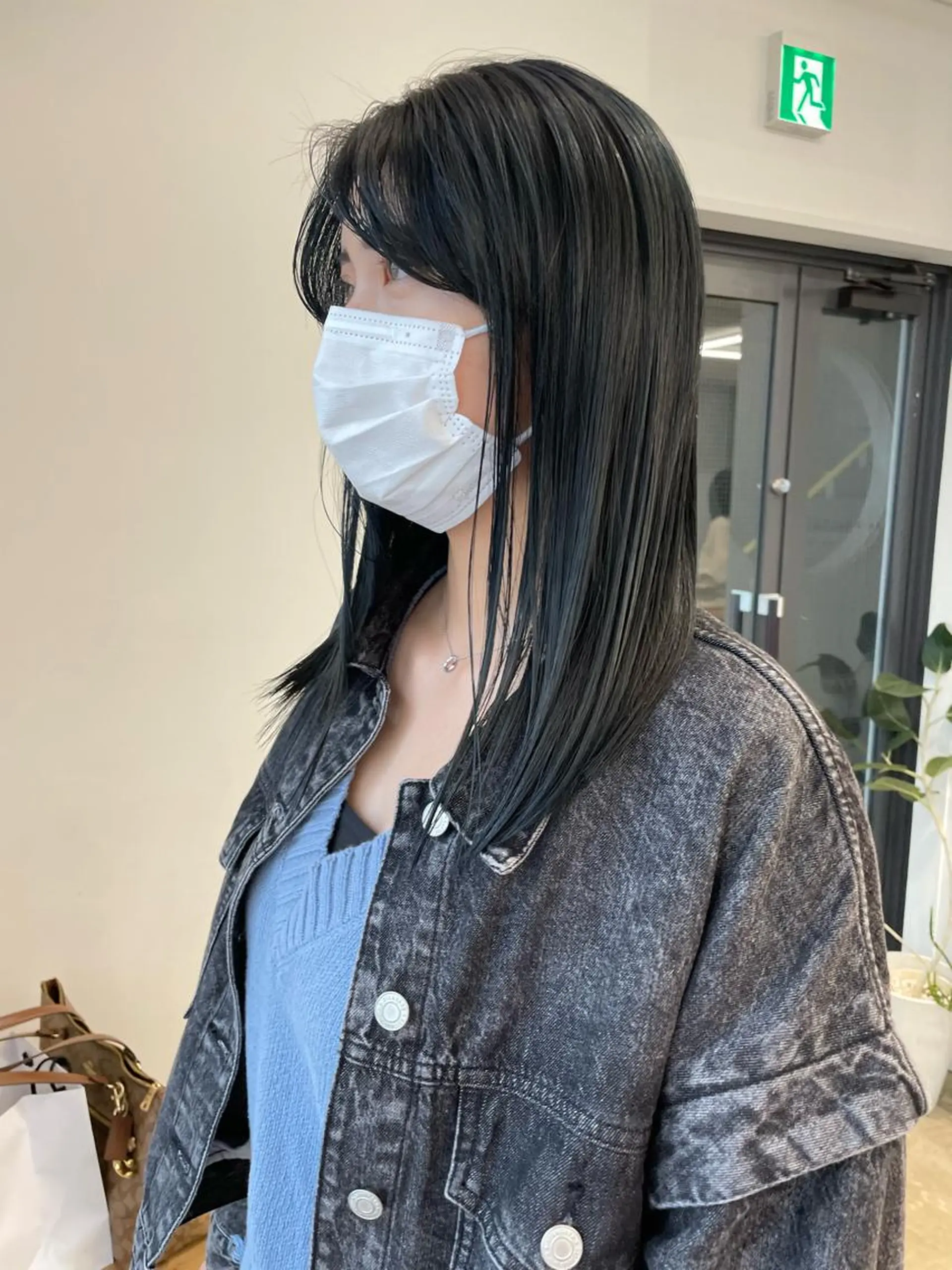 ミディアム カラー pole所属・【pole】 minaのヘアスタイル