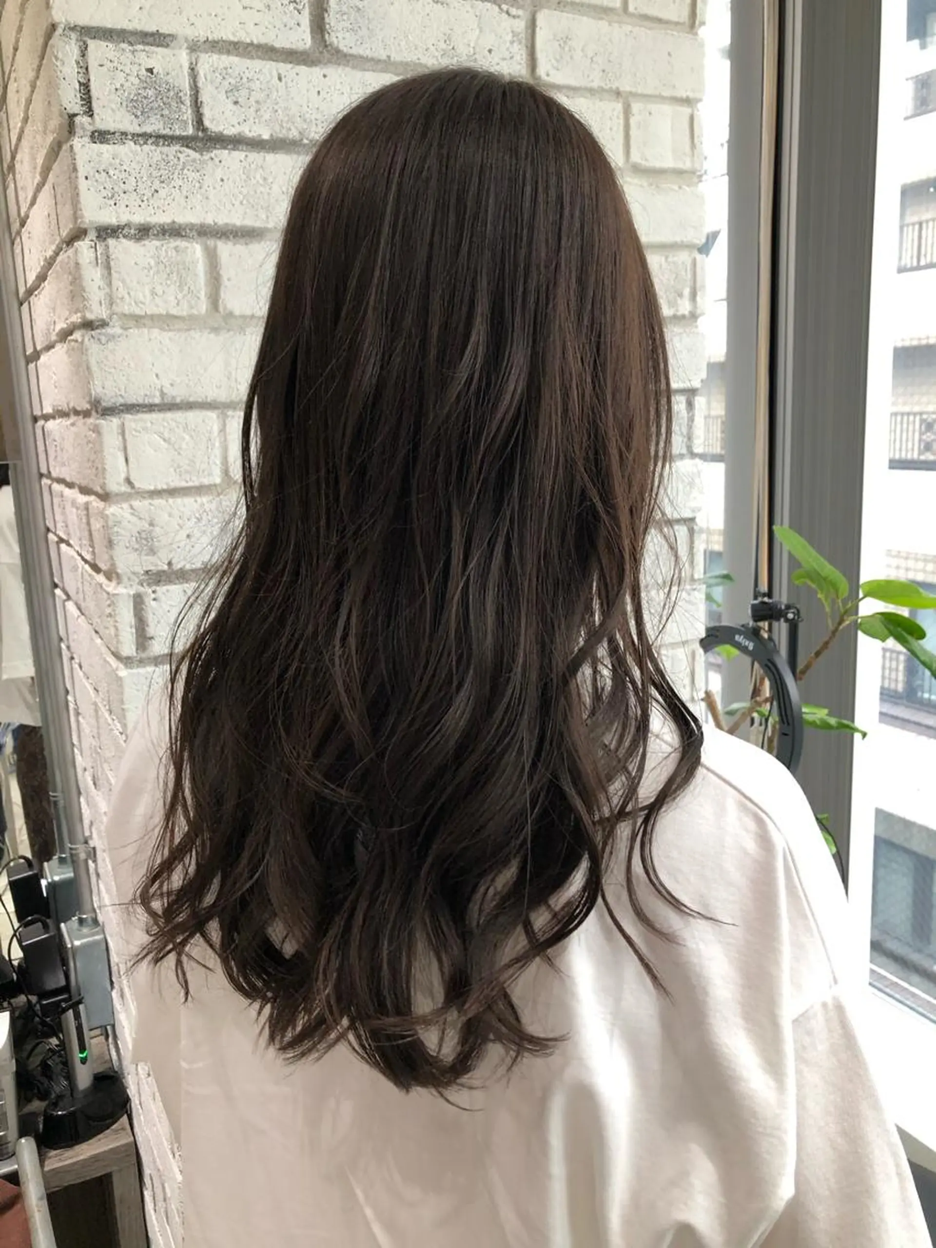 セミロング カラー カット トリートメント 🌈外国風ハイライト こうたろうのヘアスタイル