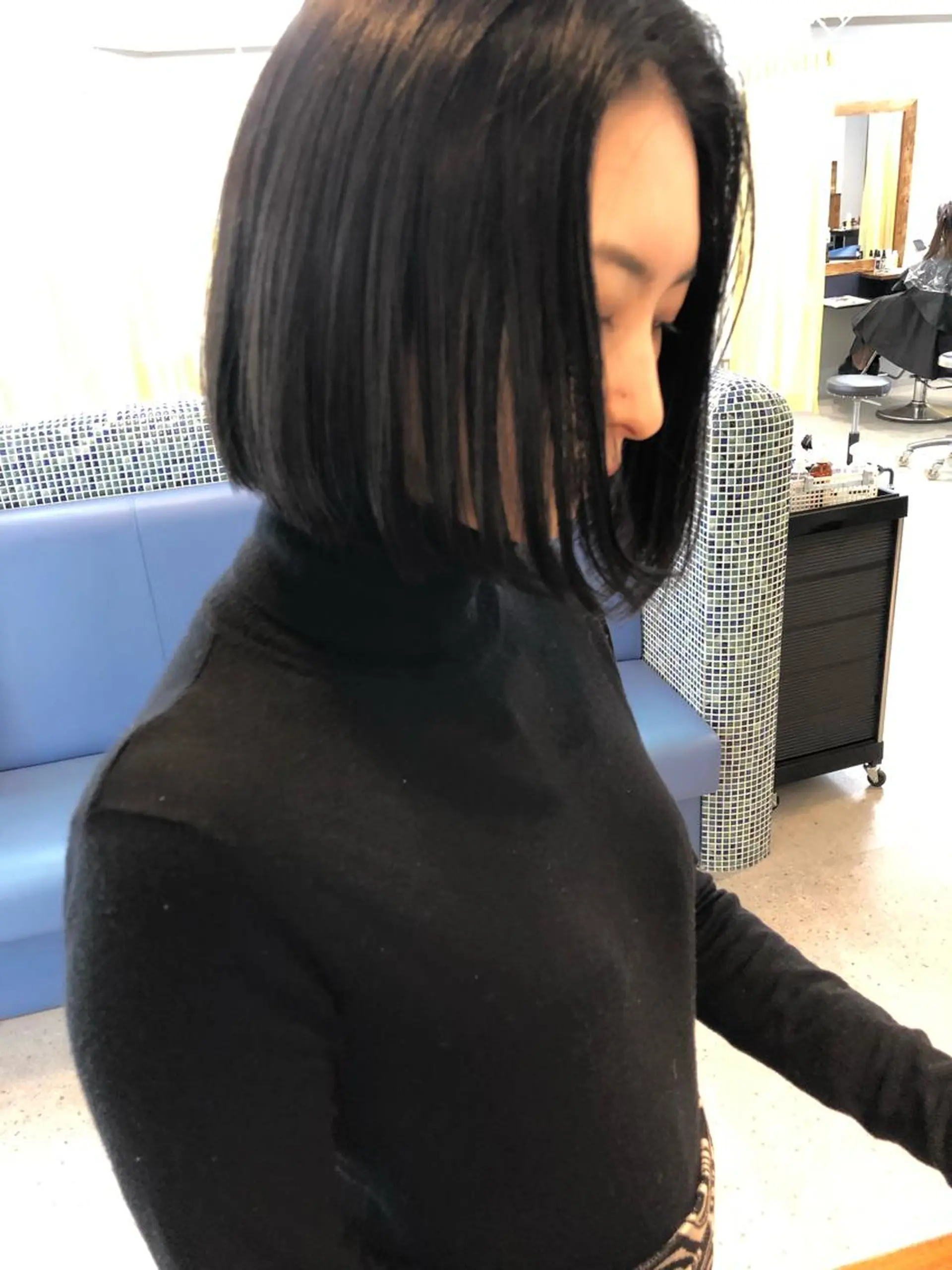 ミディアム 髪質改善 カット ヘアカラー トリートメント [仙台髪質改善]小原 弘之のヘアスタイル