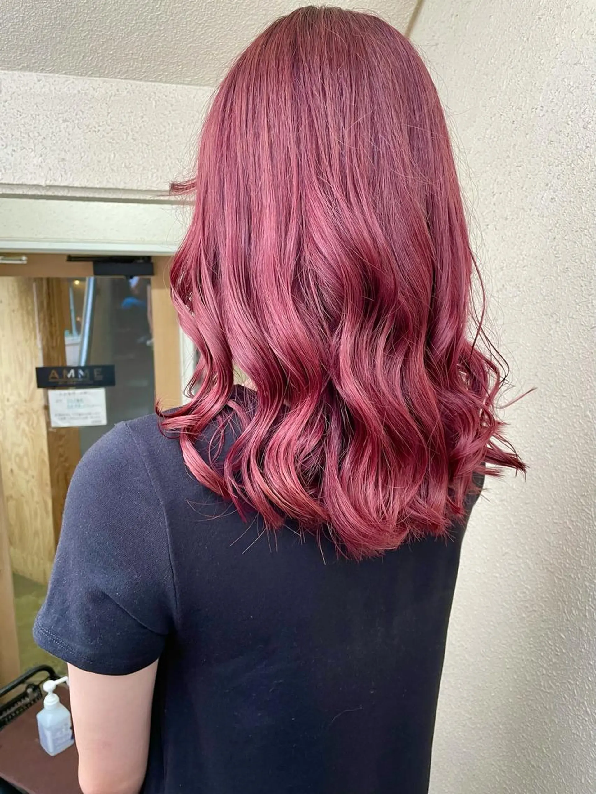 セミロング カラー ヘアカラー 縮毛矯正 トリートメント 💎髪質改善💎 デザイナーshinのヘアスタイル