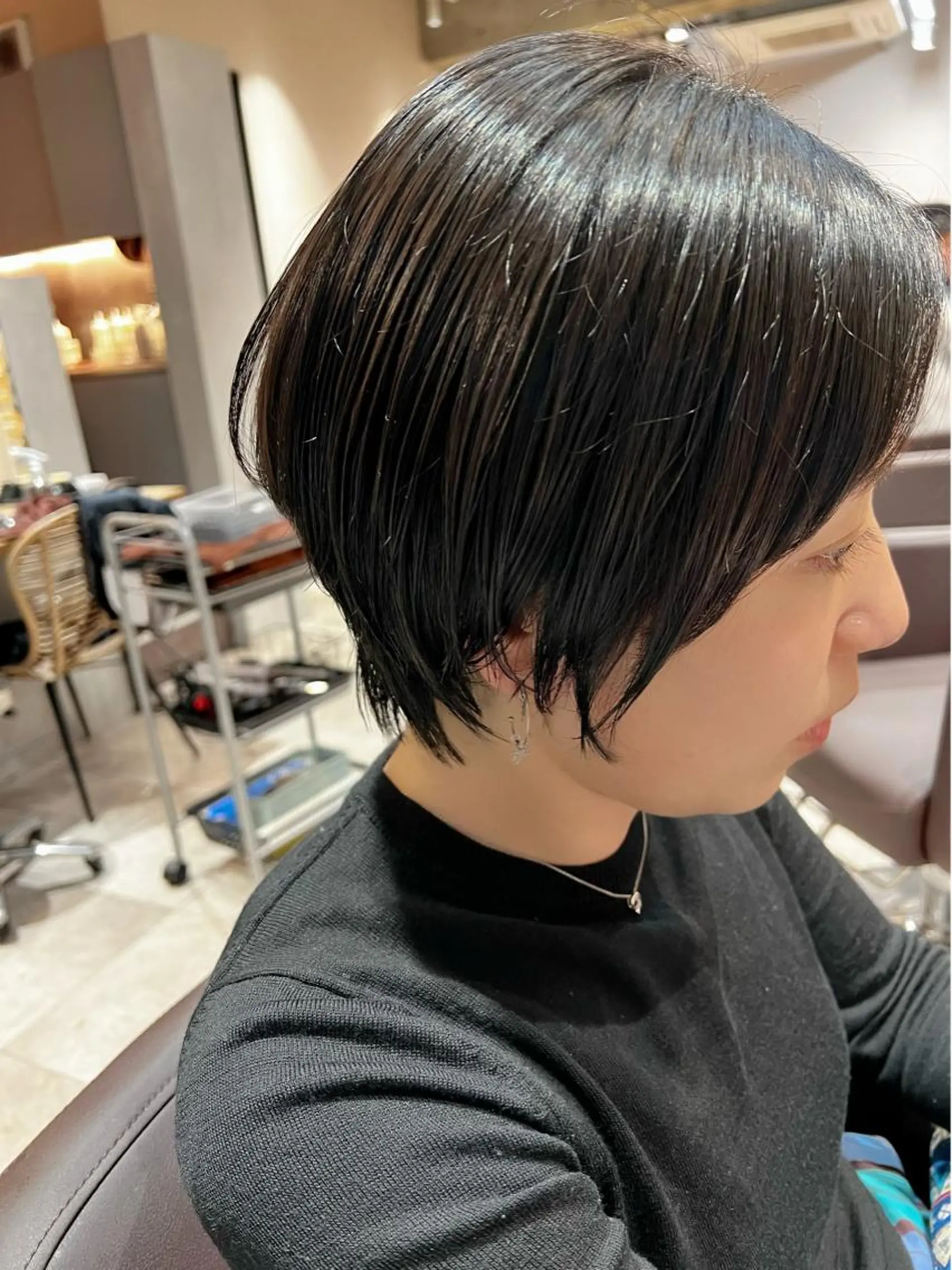 ショート ショートヘア モテ髪🌈細矢 森平のヘアスタイル