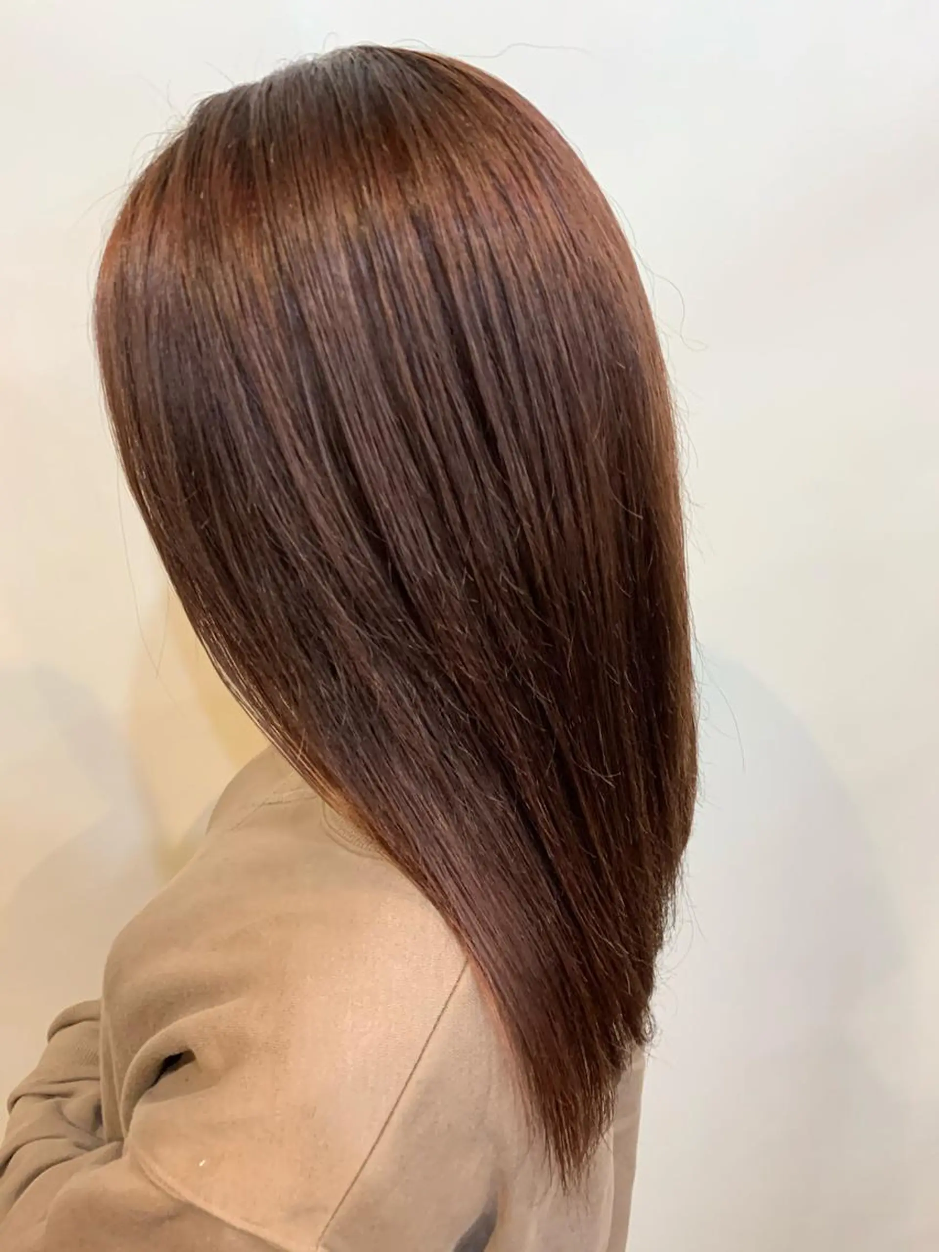 セミロング カラー ピンクカラー トリートメント カット トリートメント FLAGS YAMATOのヘアスタイル