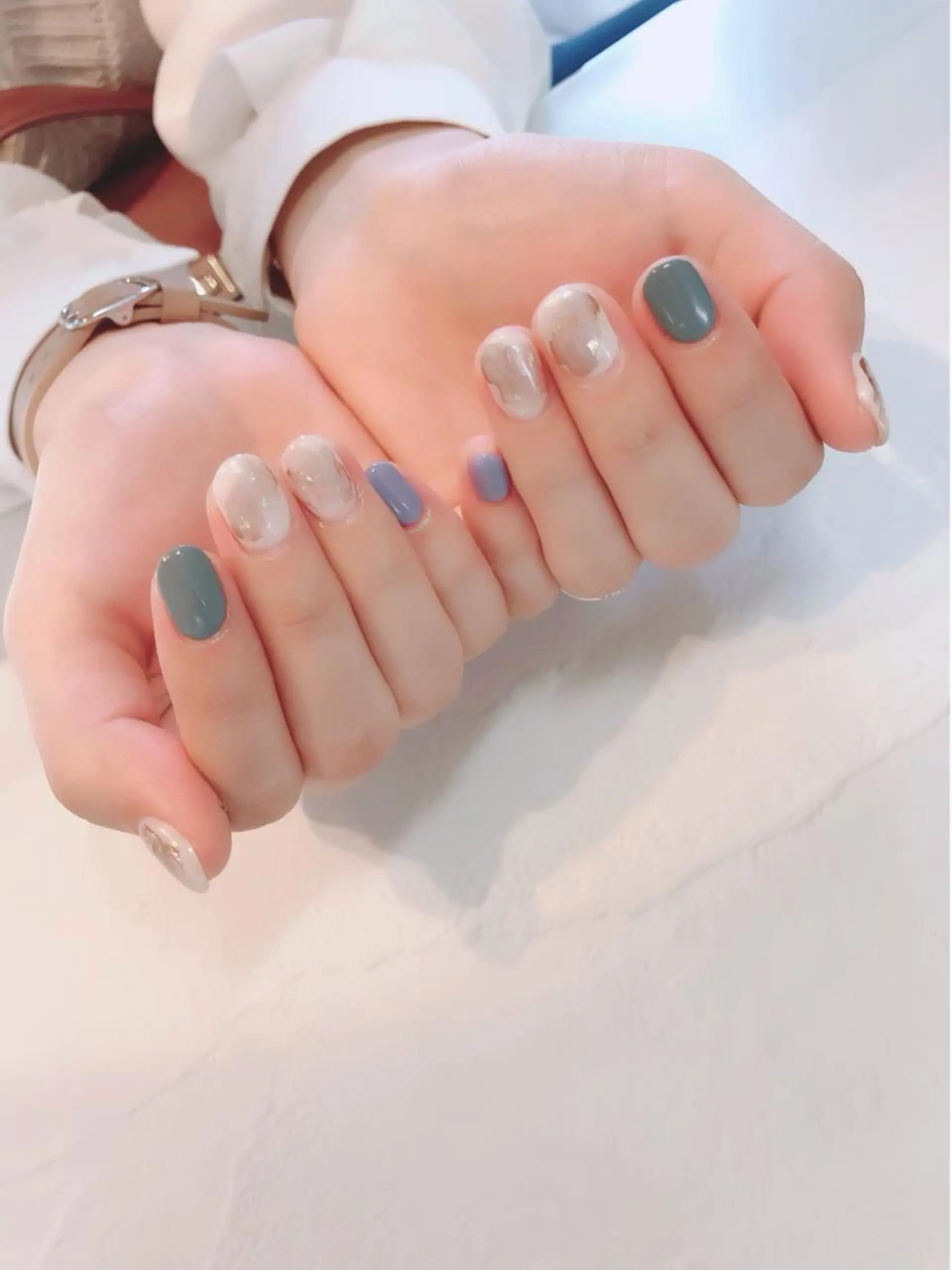 ネイル ニュアンスネイル ハンドネイル ハンドケア Baden Nail ﾊﾞ-ﾃﾞﾝ ﾈｲﾙのネイルデザイン