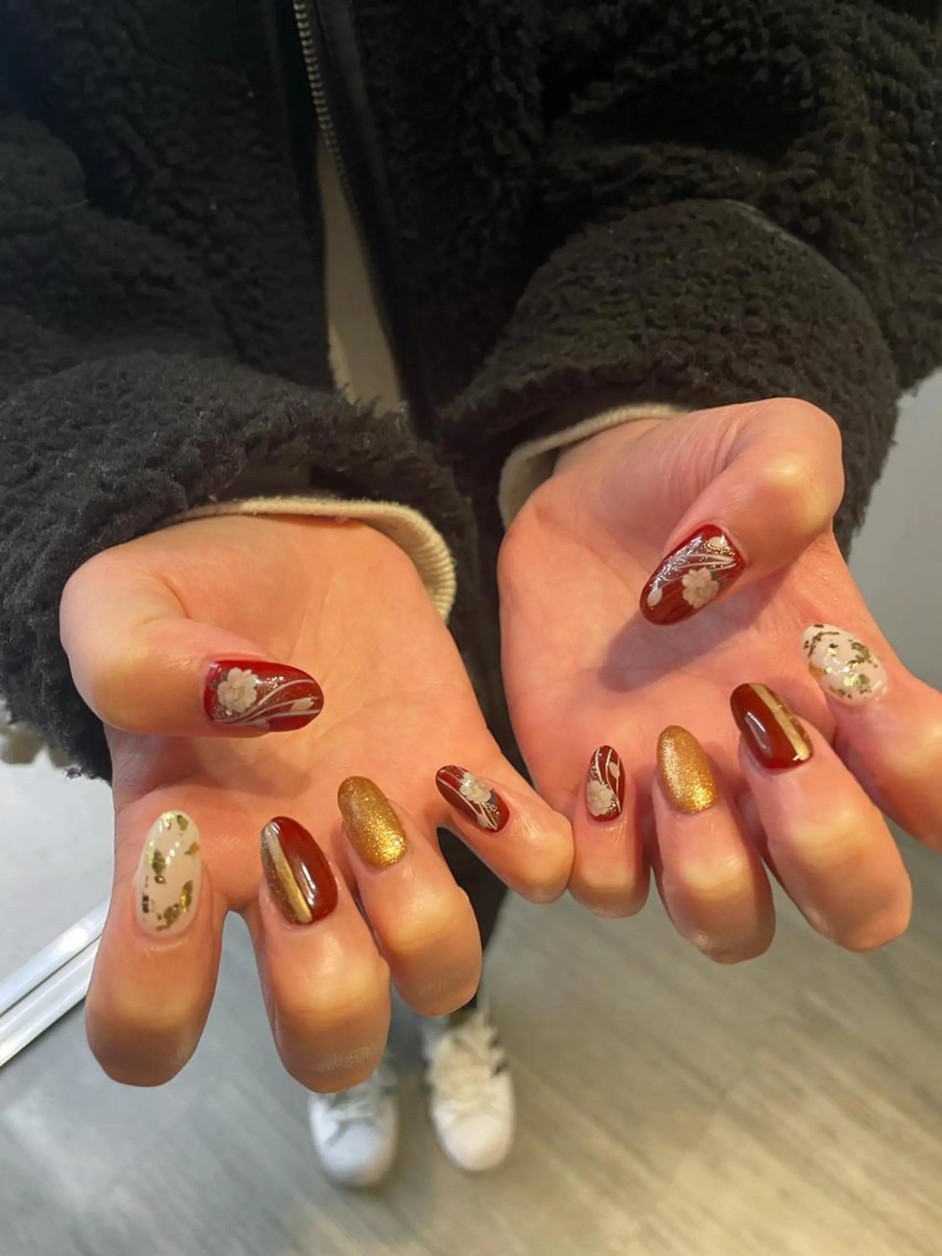 ネイル 束感まつ毛/ネイル/ LED♥KIRARAのマツエク・マツパデザイン