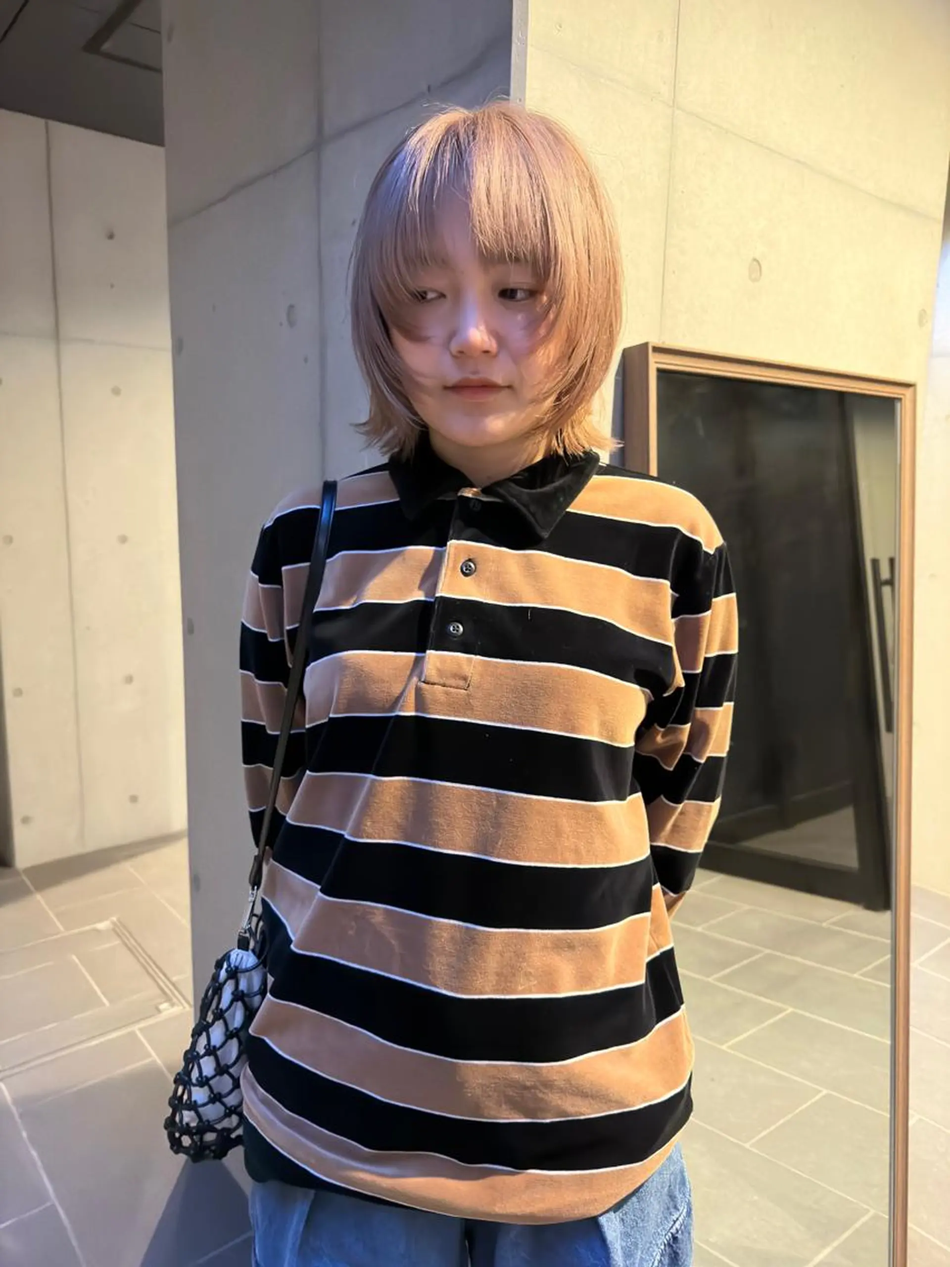 ショート カラー カット ヘアカラー トリートメント ウルフ/レイヤー🟠 山本祐輔🟠のヘアスタイル