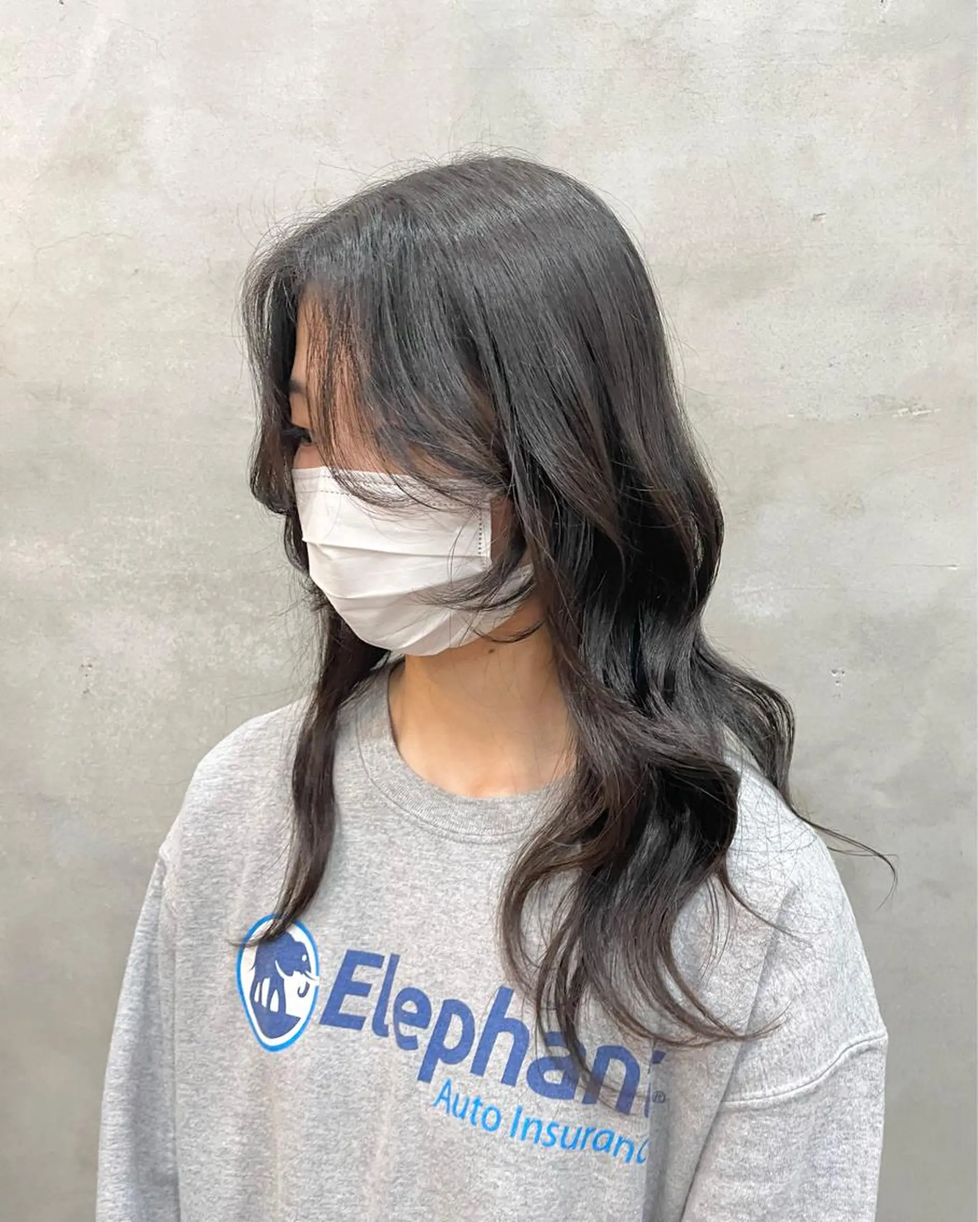 ロング ヘアアレンジ 【ピンク/韓国ヘア/ ヘアセット】亜海のヘアスタイル