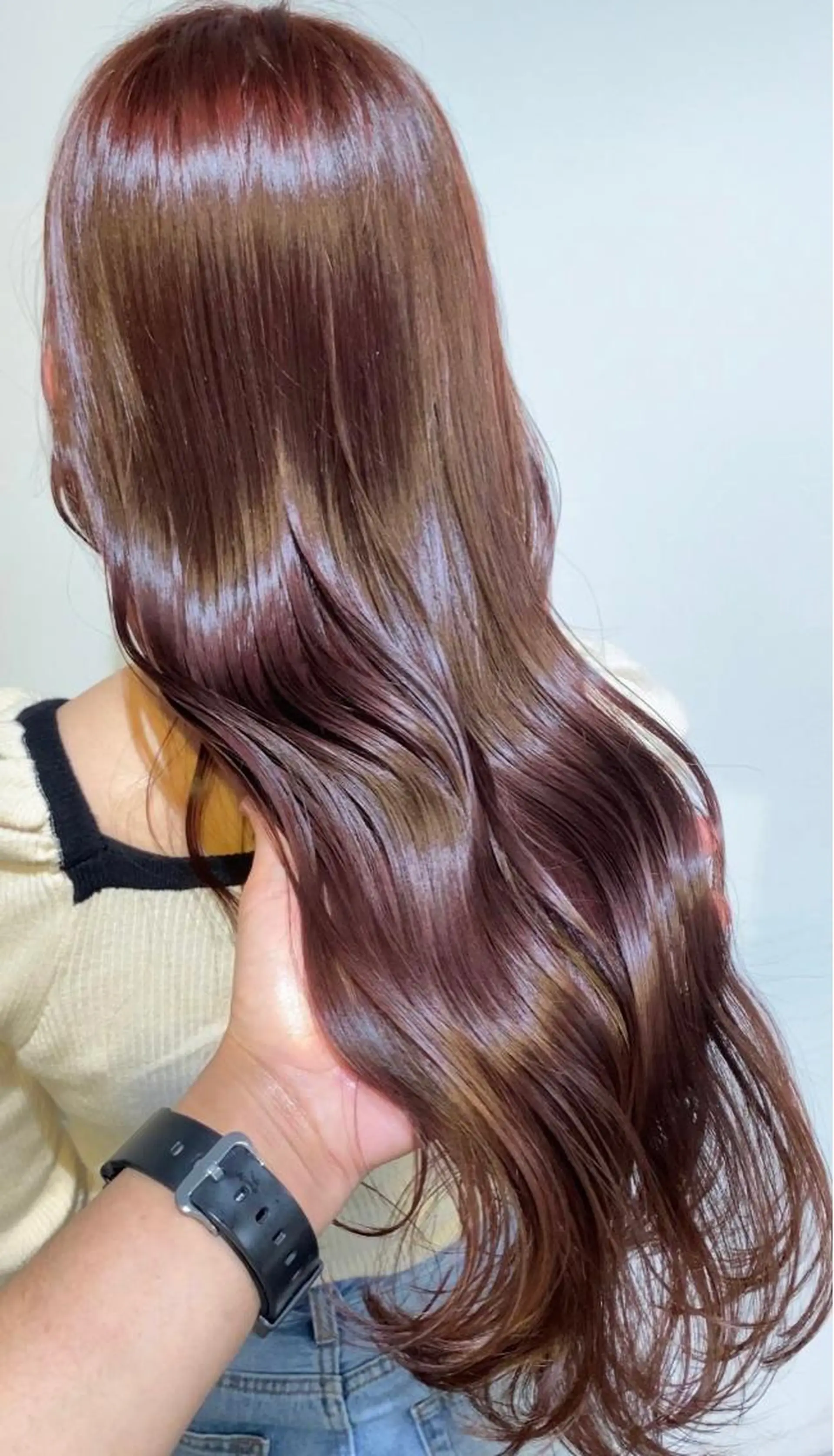 ロング カラー 🎀オリーブベージュ /minami🎀のヘアスタイル