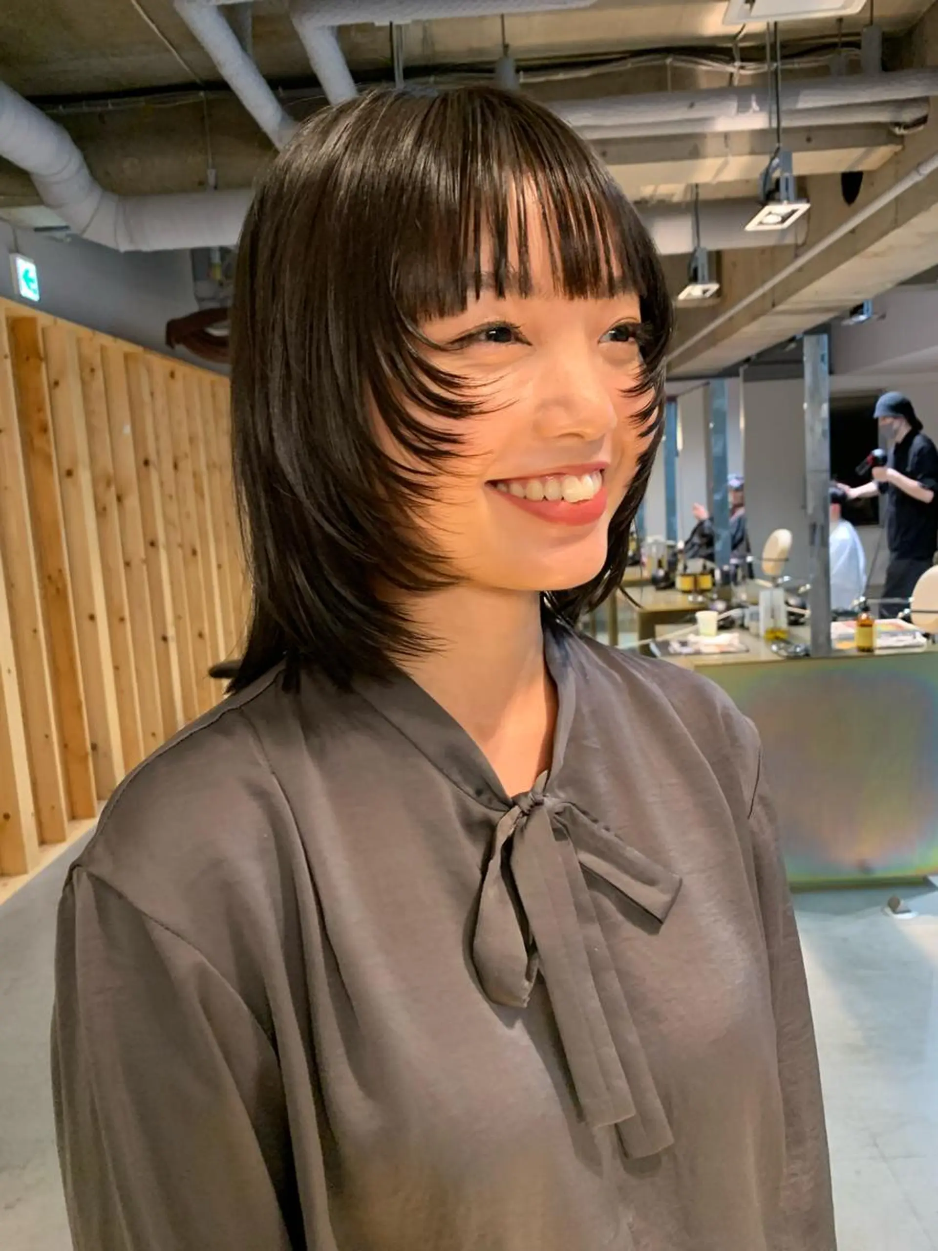 ショート カラー ウルフカット tension 【テンション】のヘアスタイル