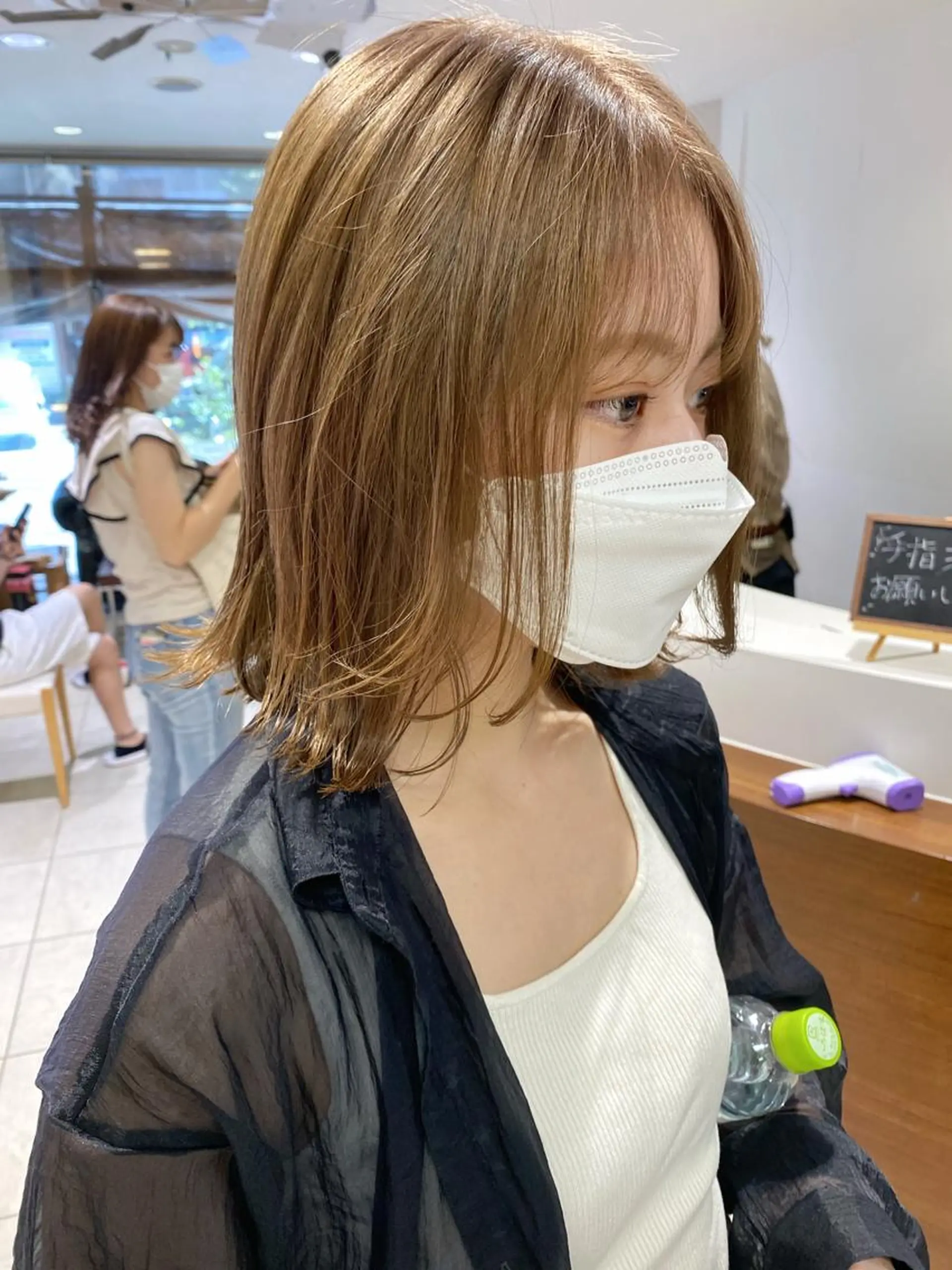 ショート カラー ブリーチ指名No.1 Daikiのヘアスタイル