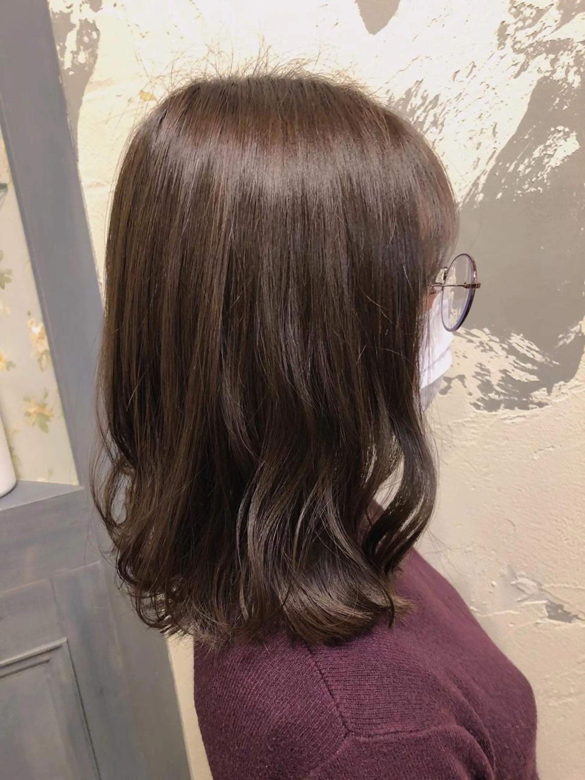 ミディアム カラー ヘアアレンジ 🕊鈴木李歩🤍 /似合わせカットのヘアスタイル