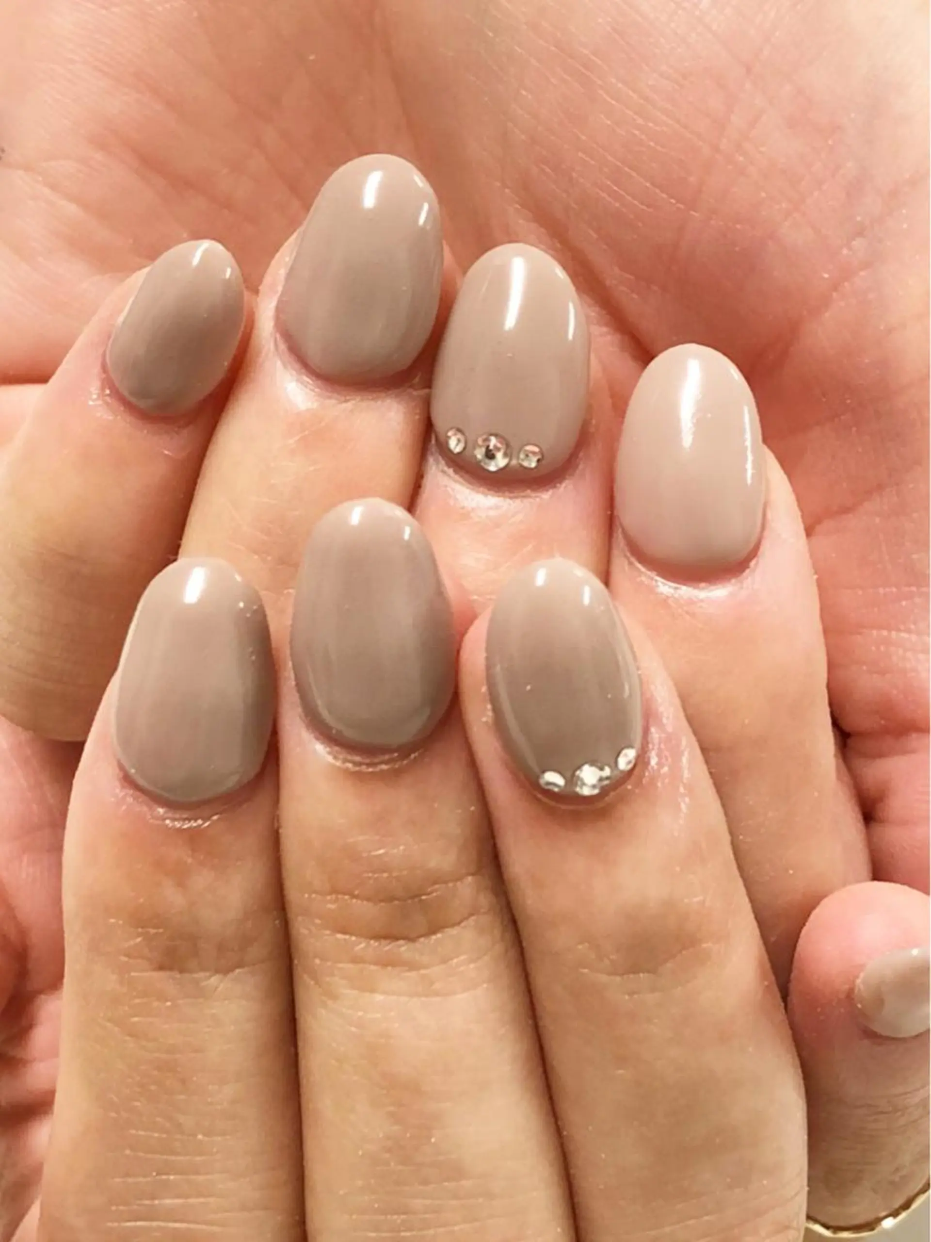 ネイル ワンカラーネイル スカルプネイル KIREIE NAILSのネイルデザイン