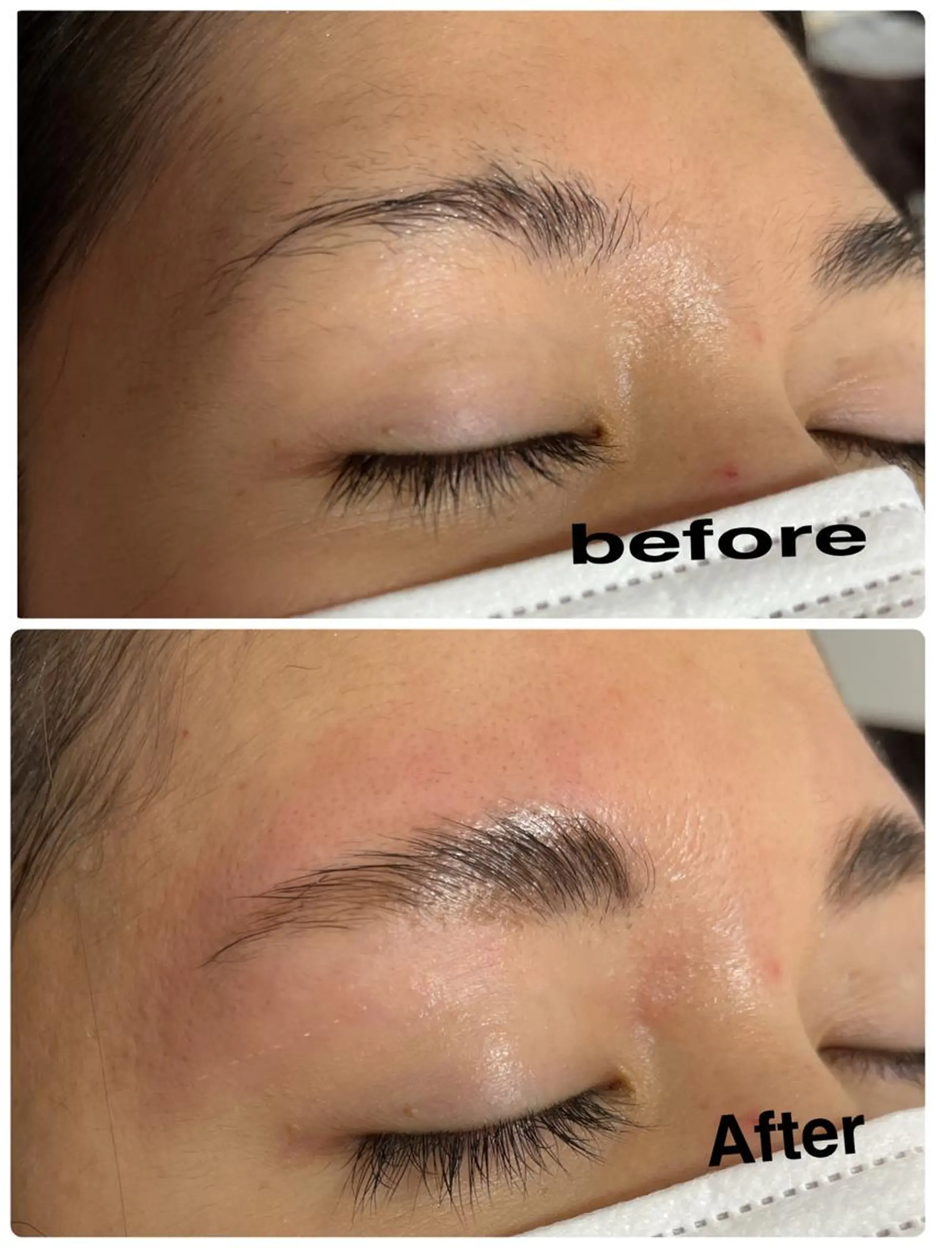 アイブロウ ハリウッドブロウリフト ワックス脱毛 その他(アイブロウ) SALON BioBioのエステ・リラクイメージ