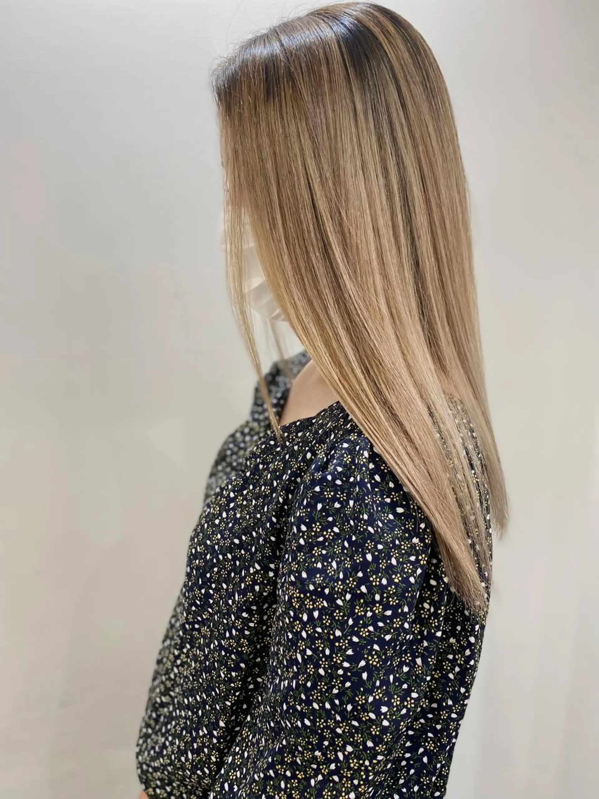 ロング カラー opus 店長大和 レイヤー/赤み消しのヘアスタイル