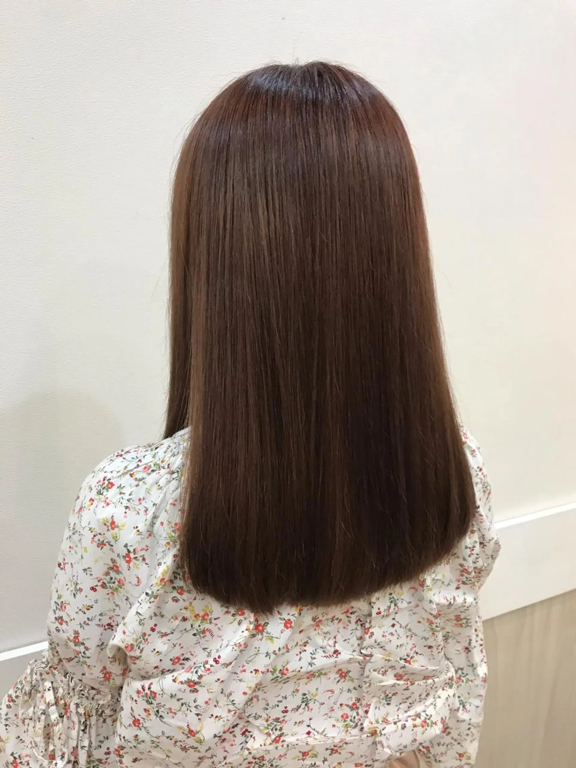 ロング カラー ブラウンカラー ピンクカラー ピンクブラウン カット ヘアカラー yukari 艶髪ヘアのヘアスタイル