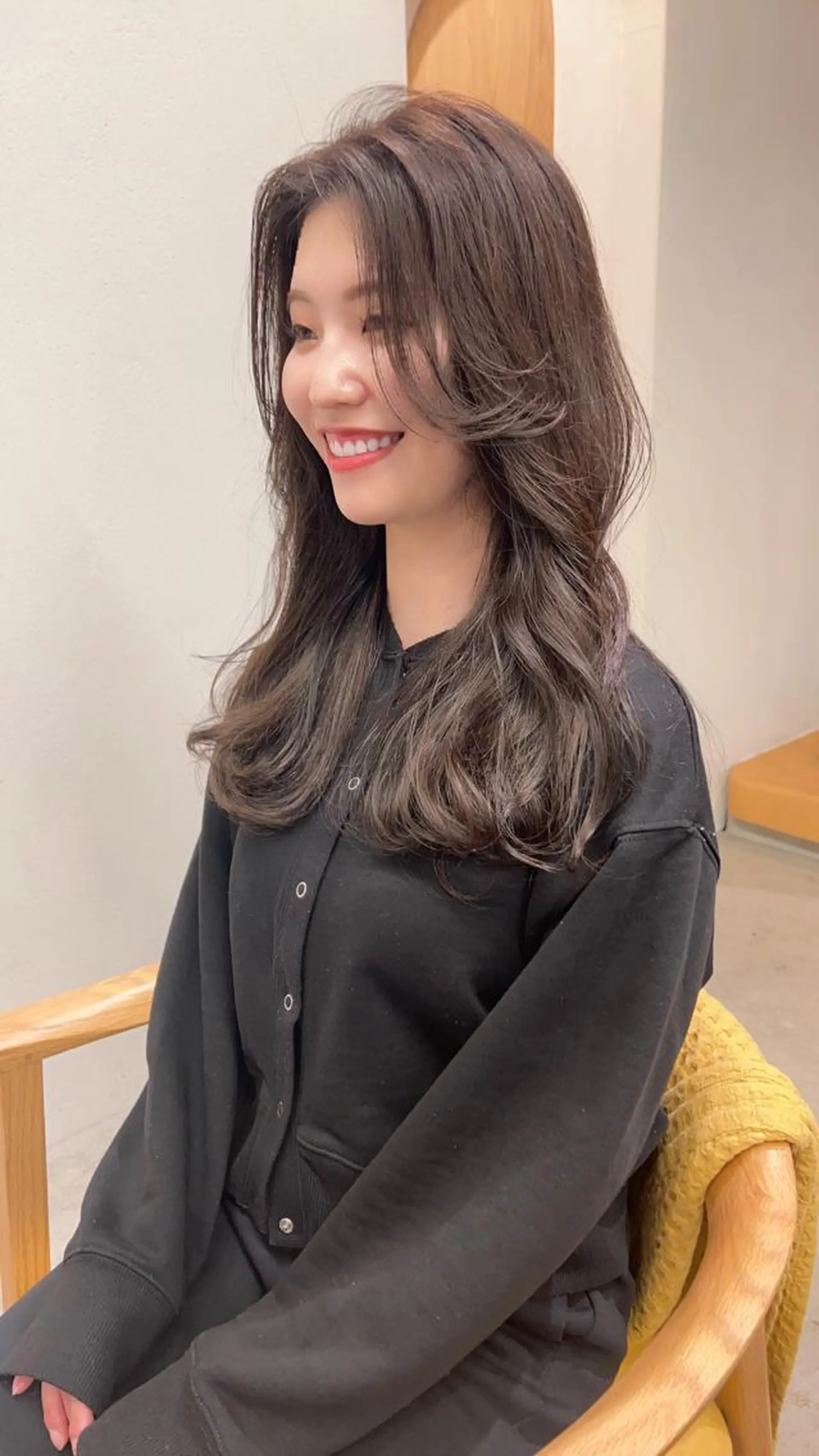 ロング レイヤーカット ロング カット ヘアカラー トリートメント 誰よりも丁寧なカット 🍀小林輝のヘアスタイル