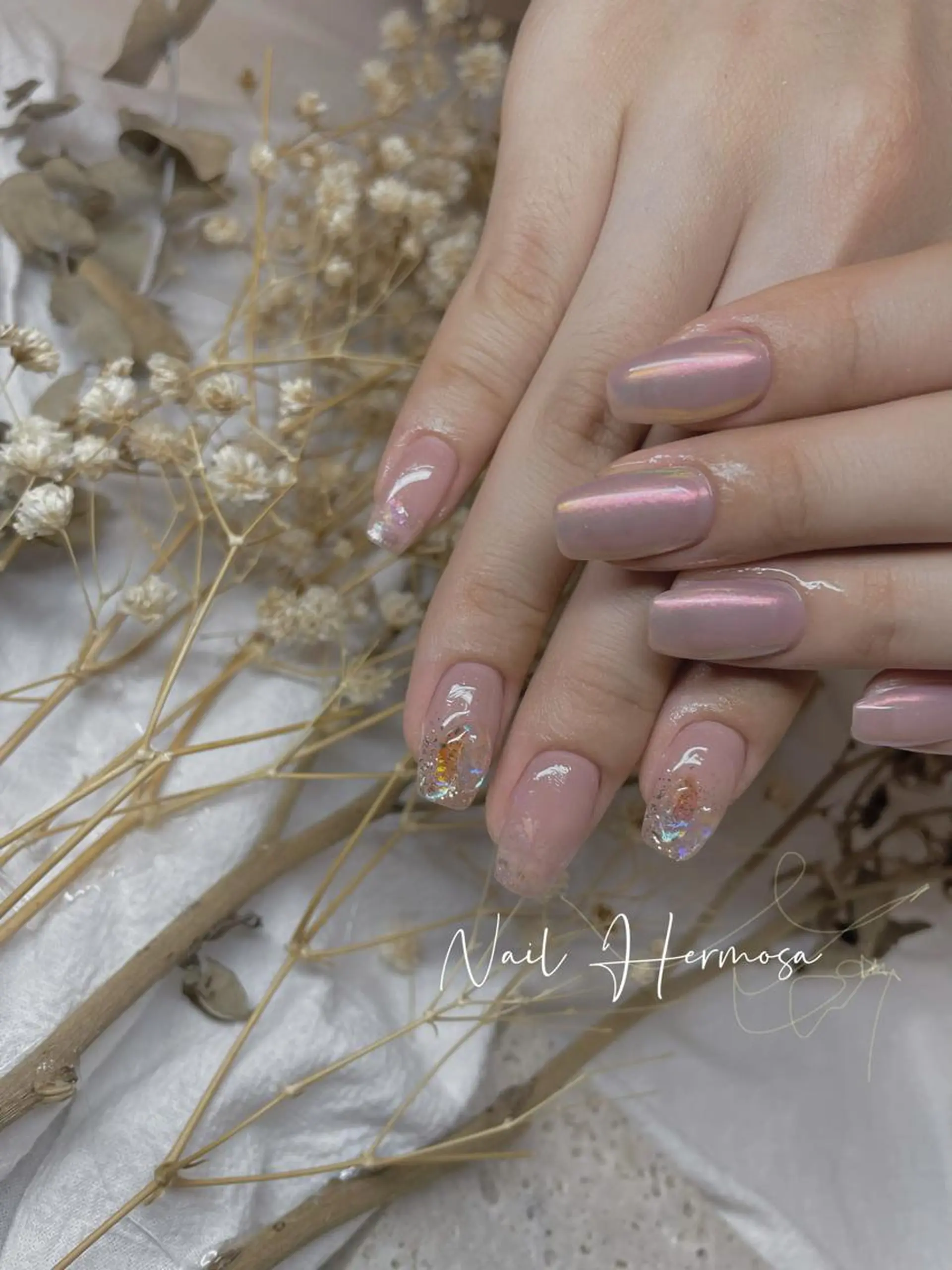 ネイル 桜ネイル 長さ出し フラッシュネイル フラワーネイル フットネイル ハンドネイル ネイル エルモサのネイルデザイン